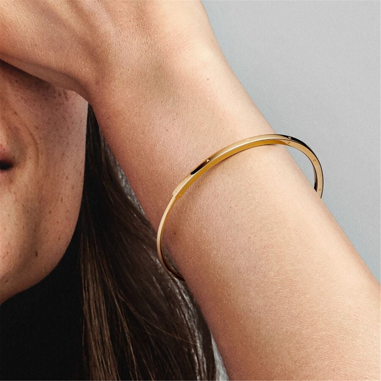 S925 sterling silver Signature I-D Bangle