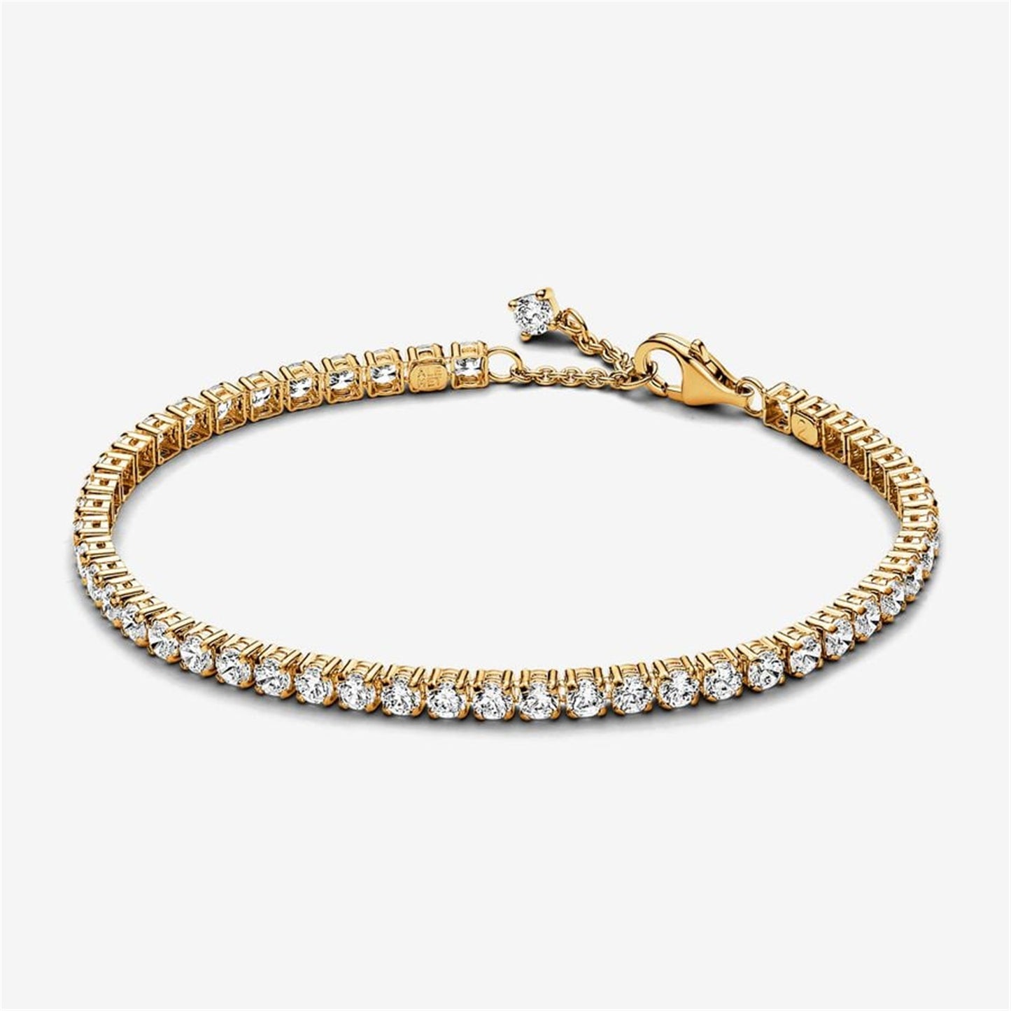 S925 sterling silver Sparkling Tennis Bracelet