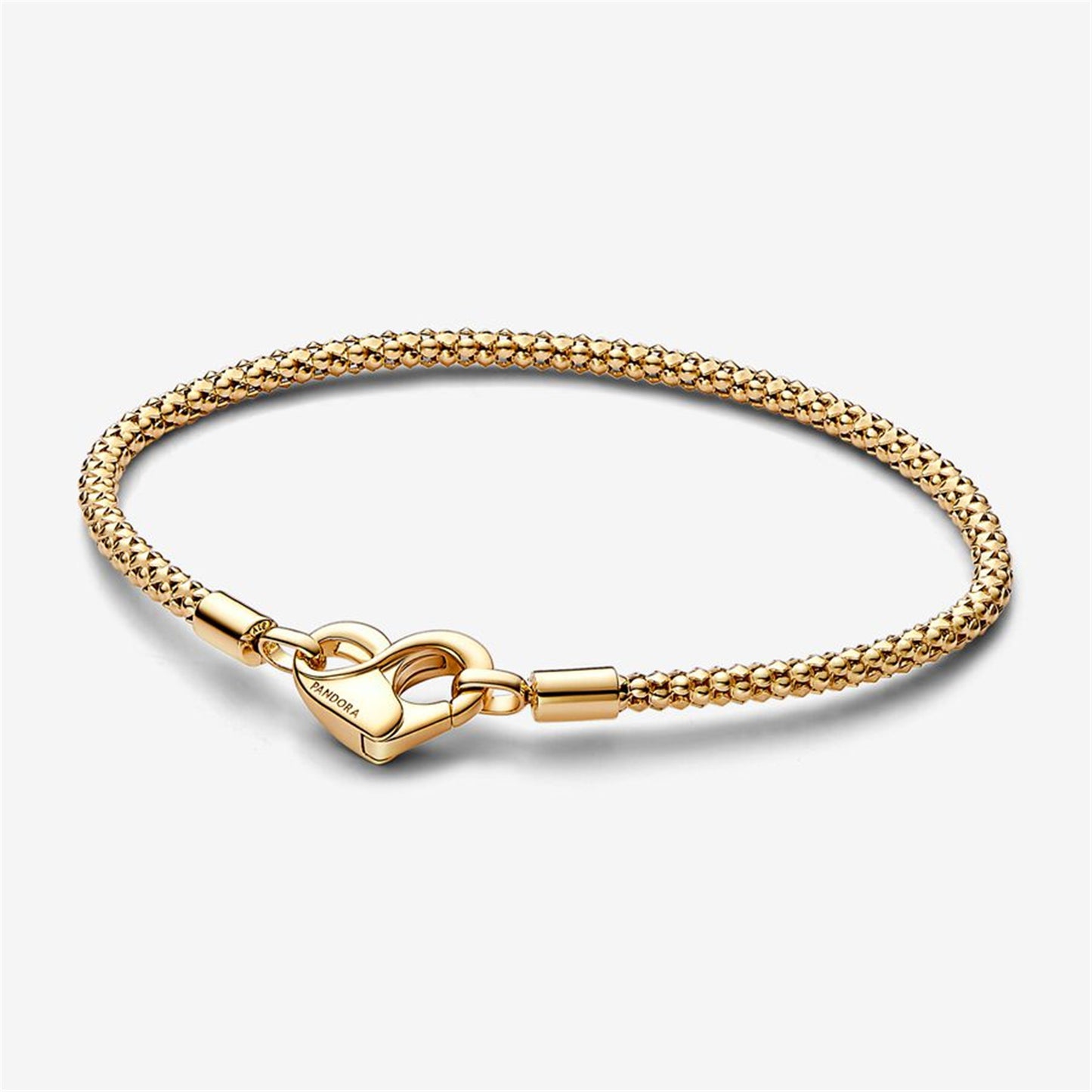S925 sterling silver Moments Studded Chain Bracelet