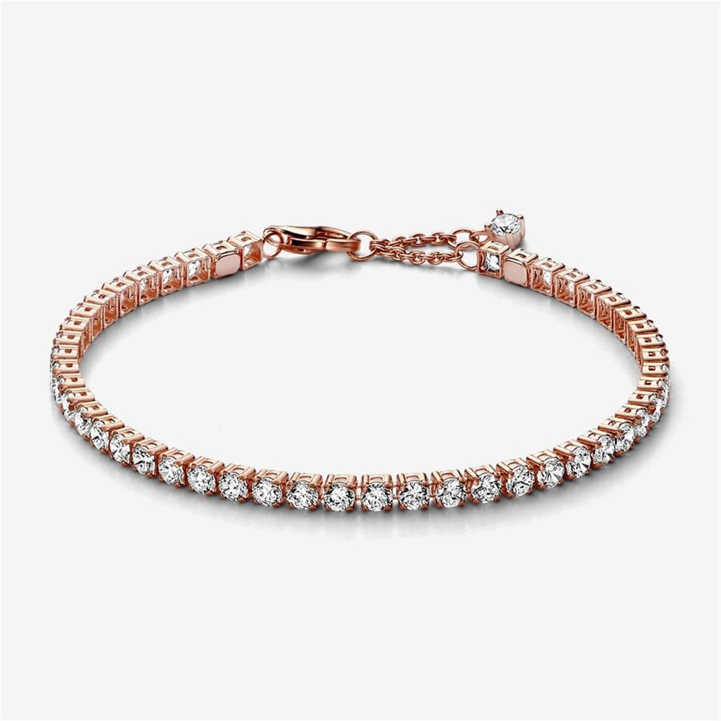 S925 sterling silver Sparkling Tennis Bracelet