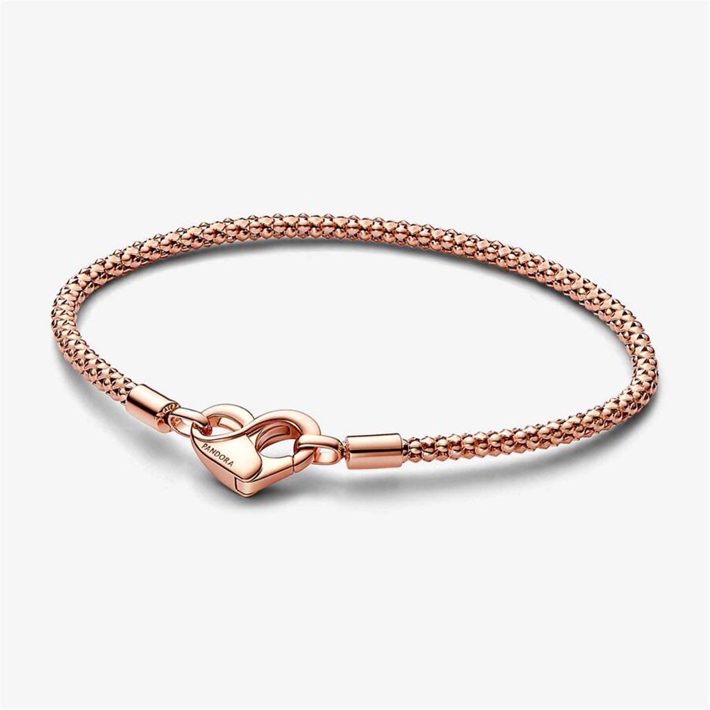 S925 sterling silver Moments Studded Chain Bracelet