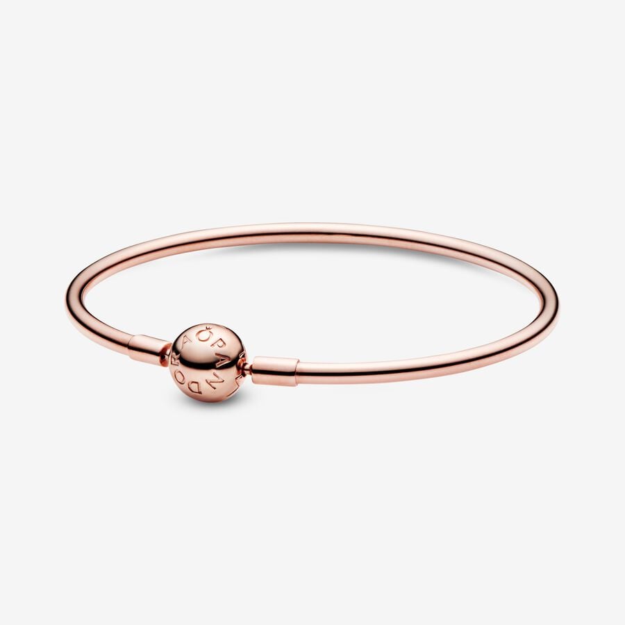 S925 sterling silver Moments Bangle