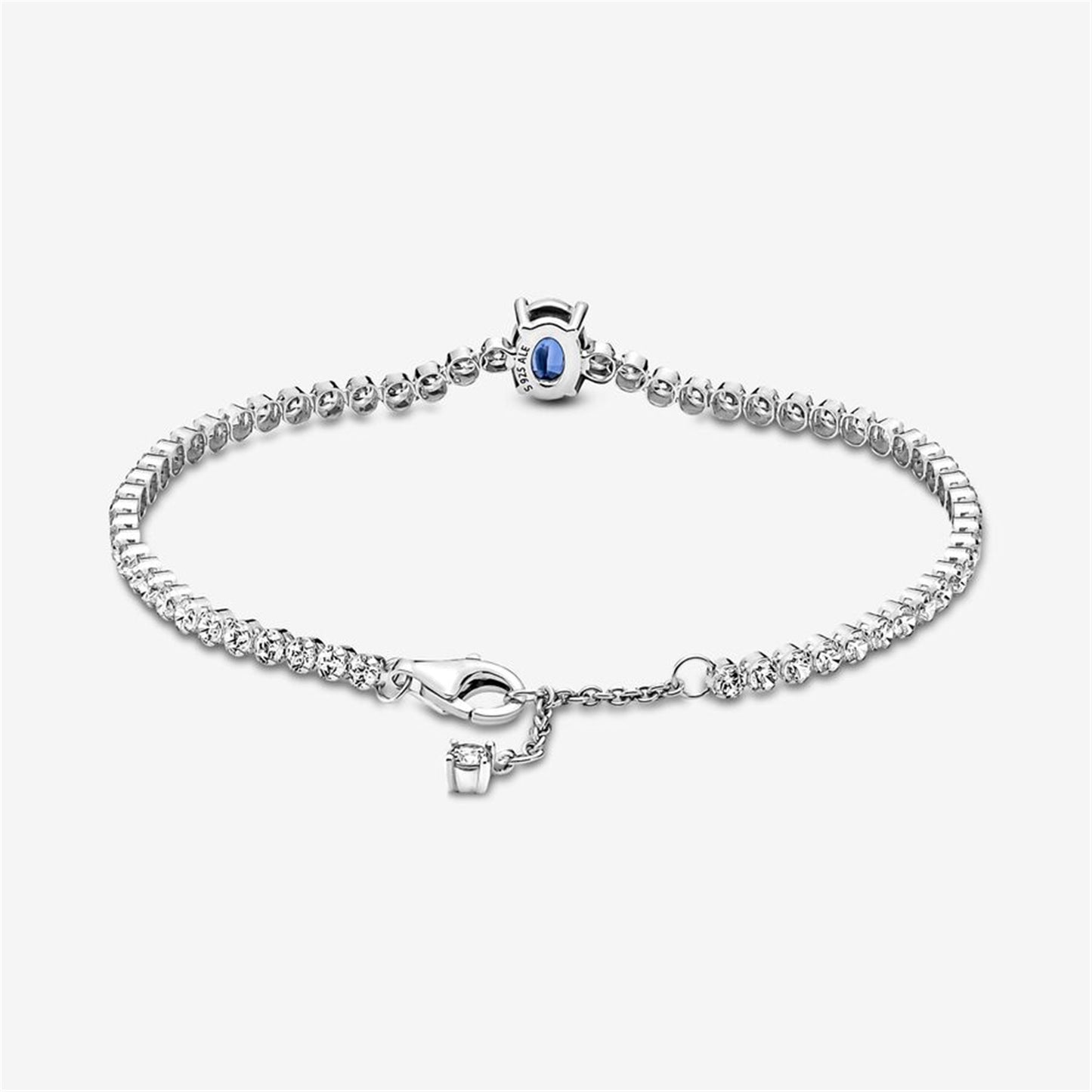 S925 sterling silver Sparkling Pavé Tennis Bracelet