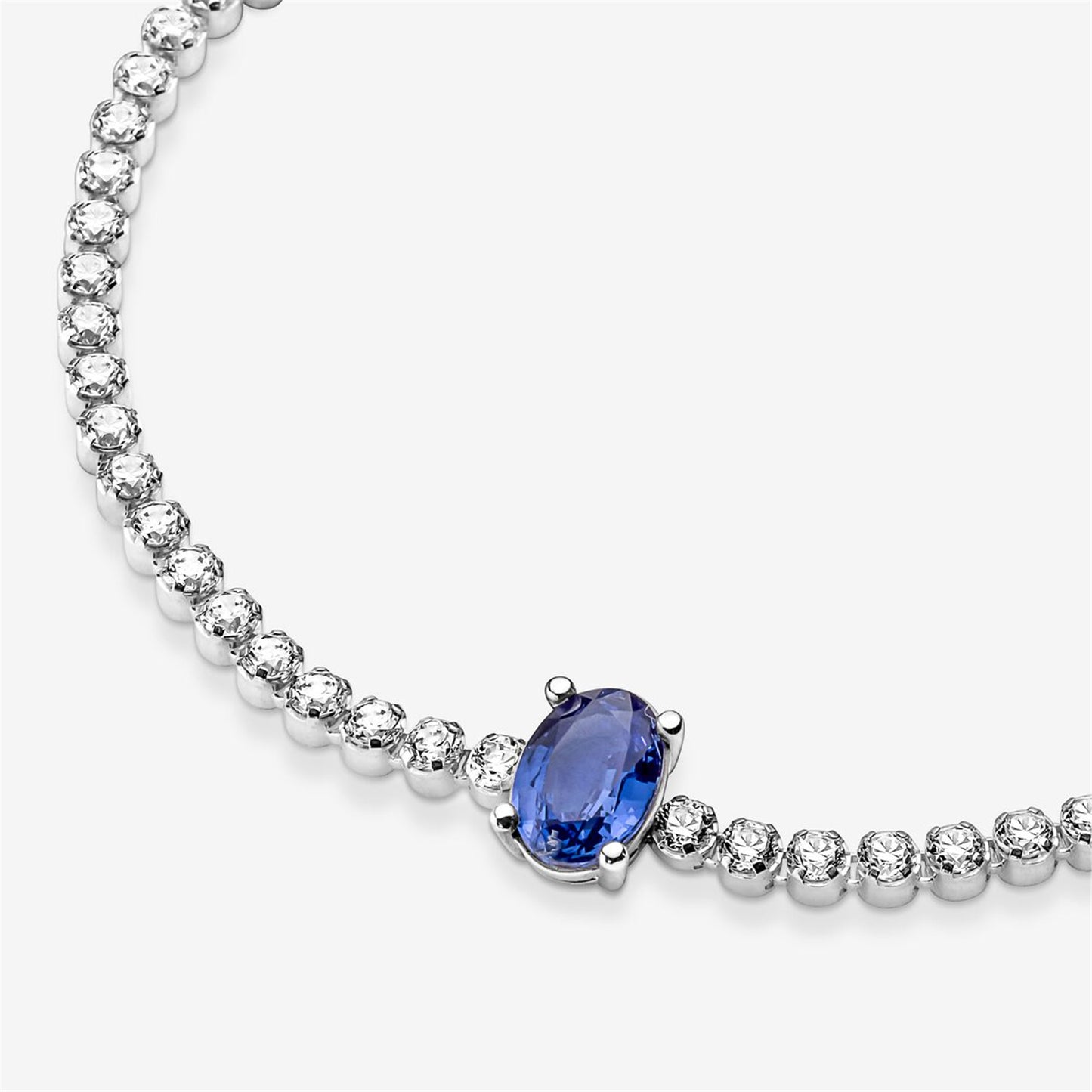 S925 sterling silver Sparkling Pavé Tennis Bracelet