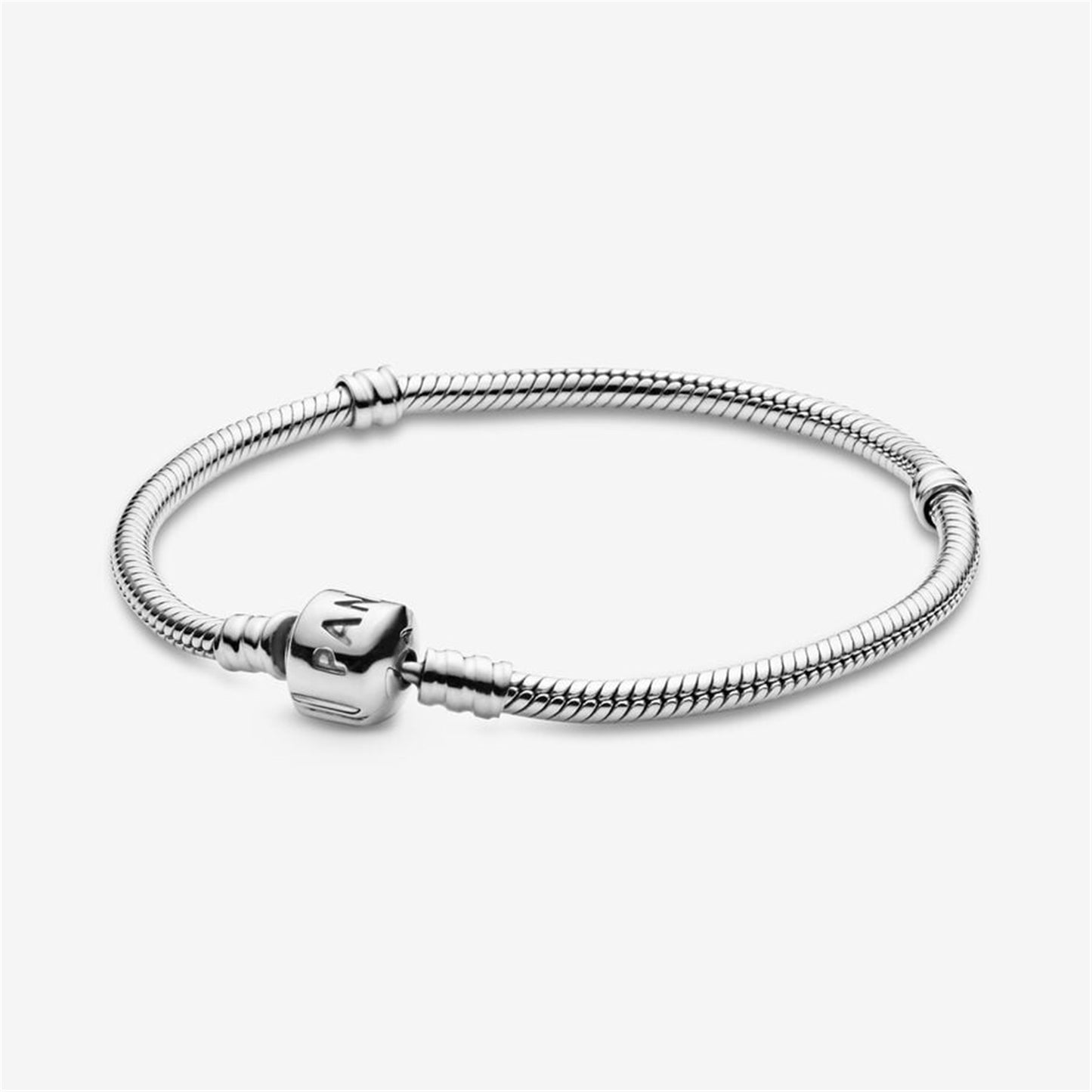 S925 sterling silver Moments Snake Chain Bracelet