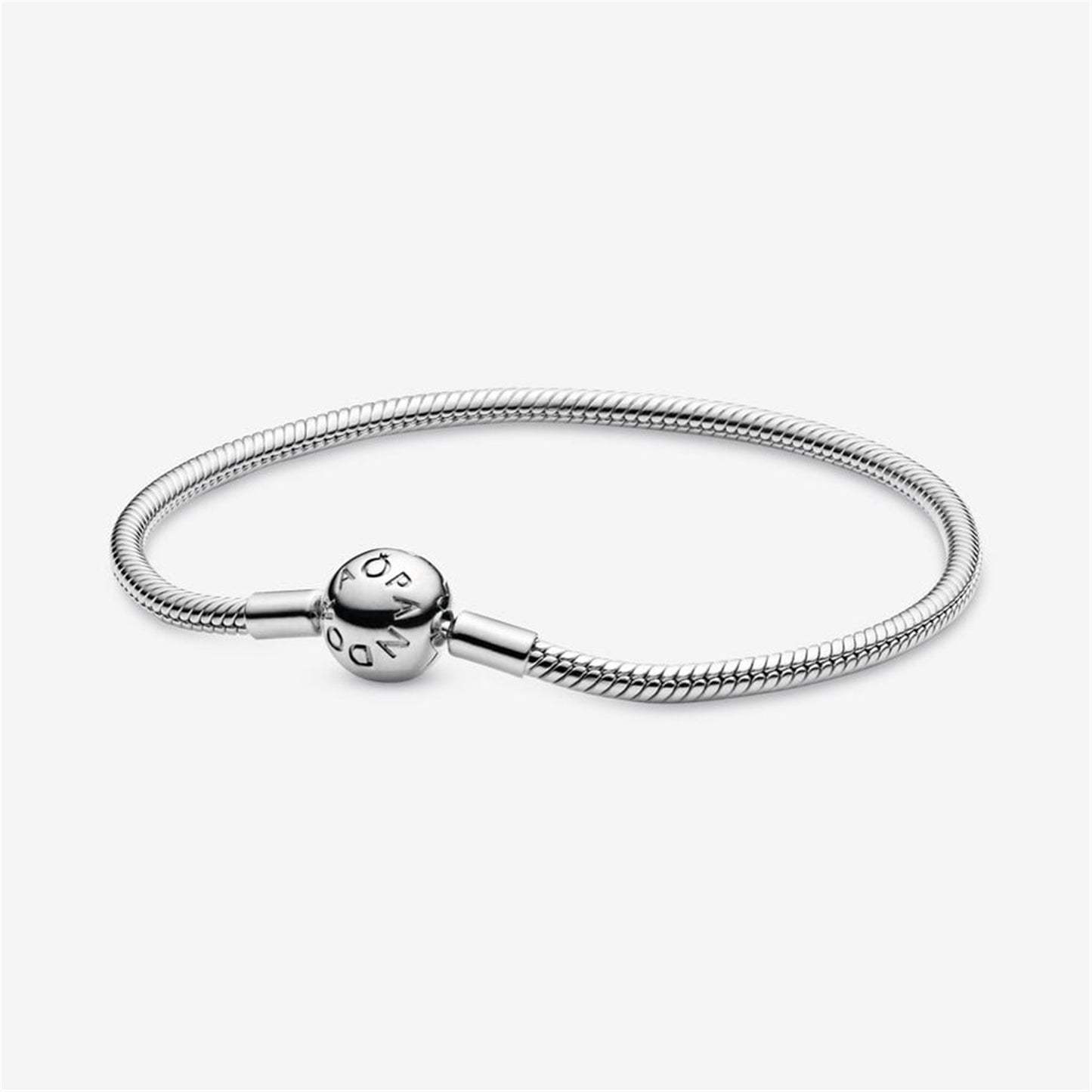 S925 sterling silver Moments Snake Chain Bracelet