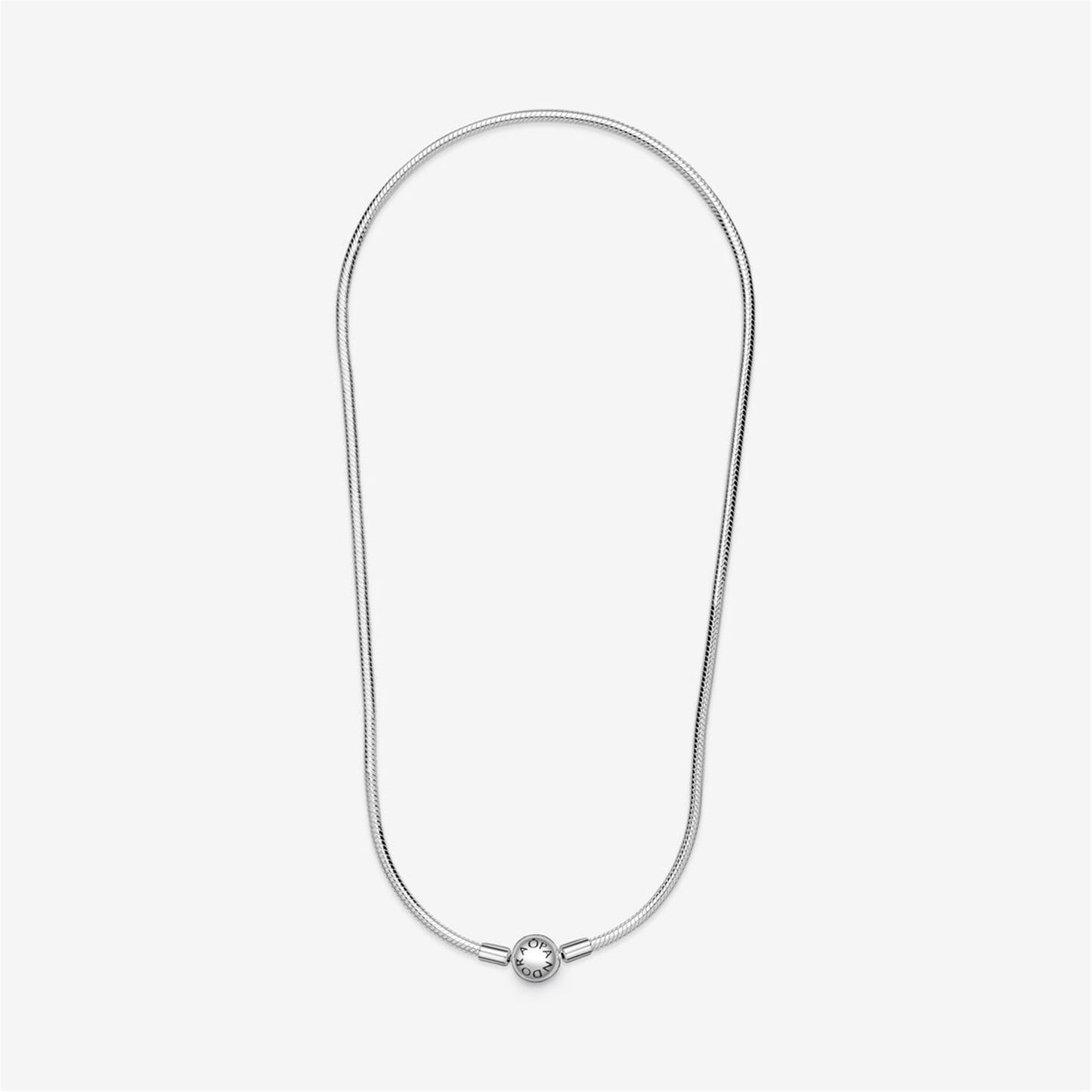 S925 Sterling Silver Moments Snake Chain Necklace