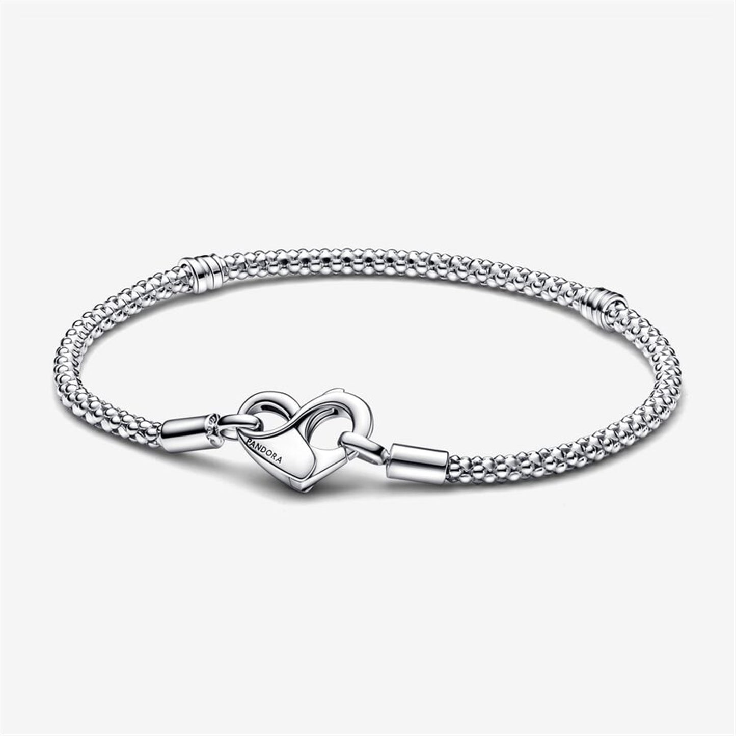 S925 sterling silver Moments Studded Chain Bracelet