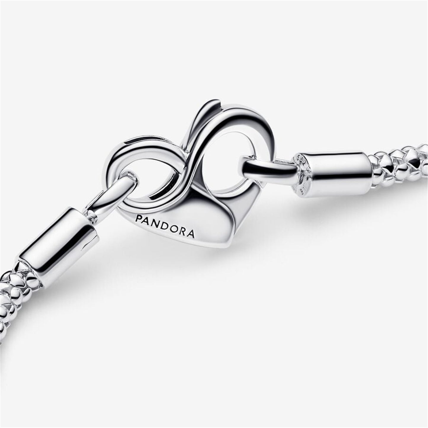 S925 sterling silver Moments Studded Chain Bracelet
