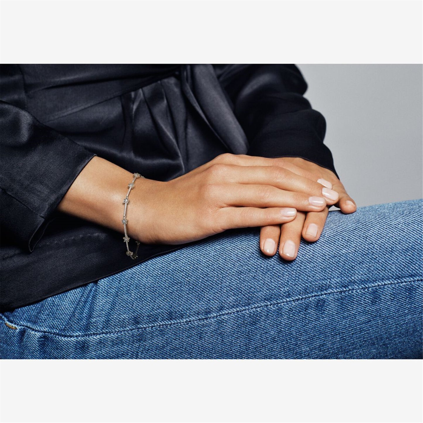 S925 sterling silver Celestial Stars Bracelet