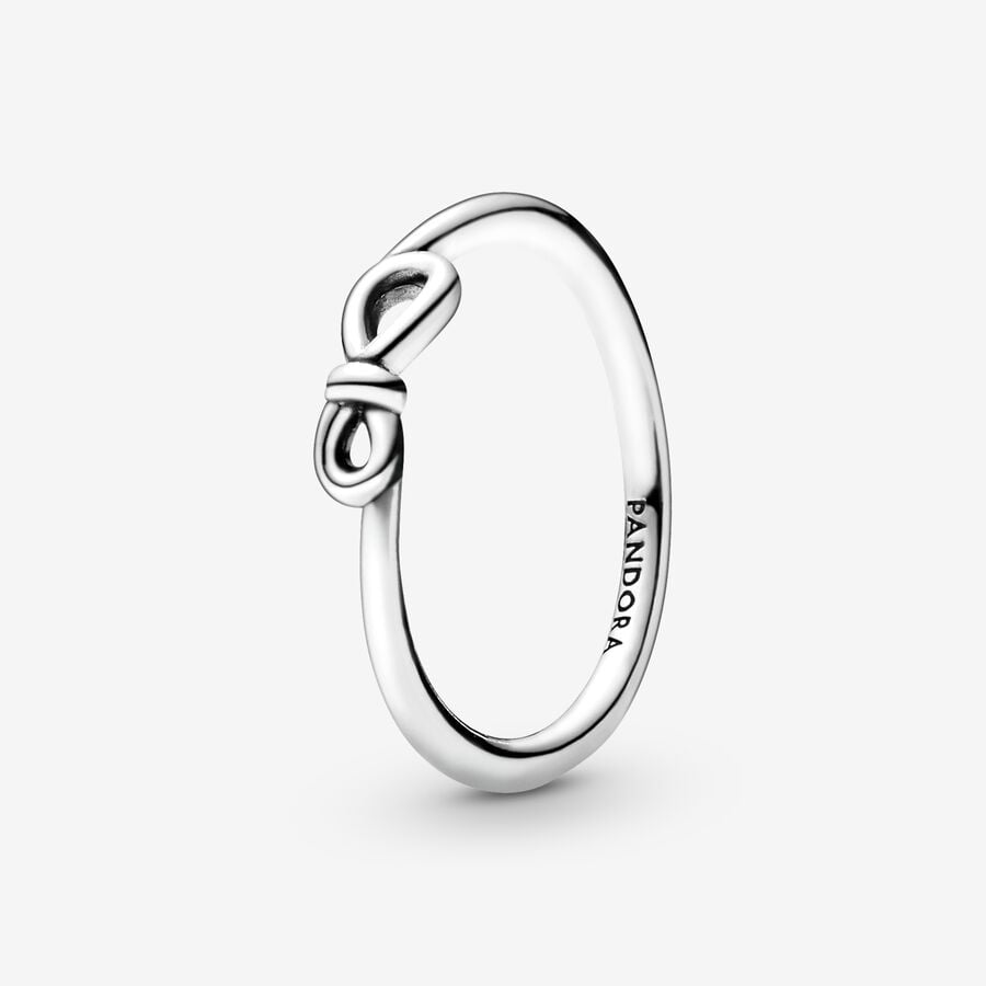 925 sterling silver Infinity Knot Ring