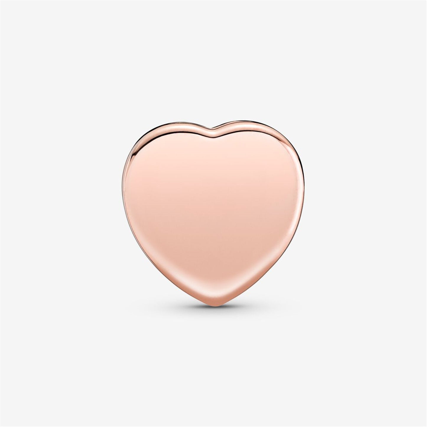 S925 Sterling Silver Pavé Heart Clip Charm