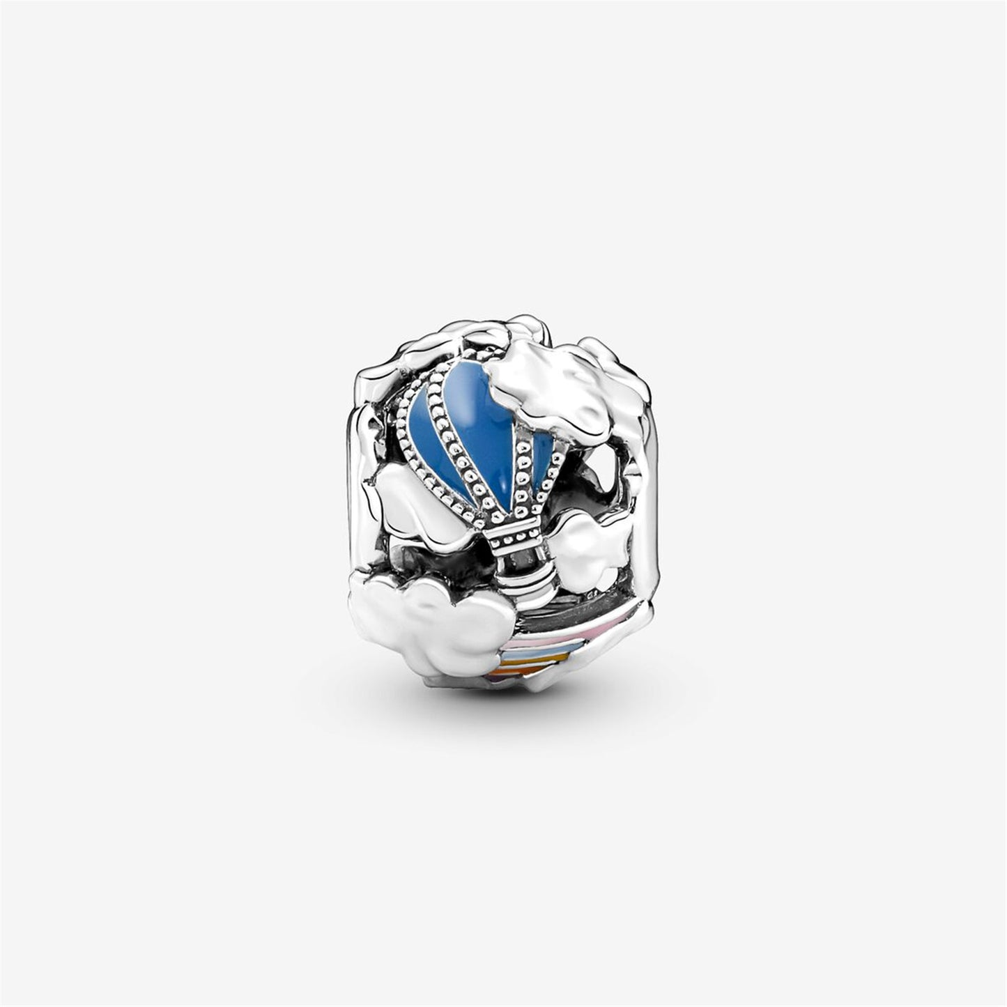 S925 Sterling Silver Fly Away Rainbow Sky & Travel Charm