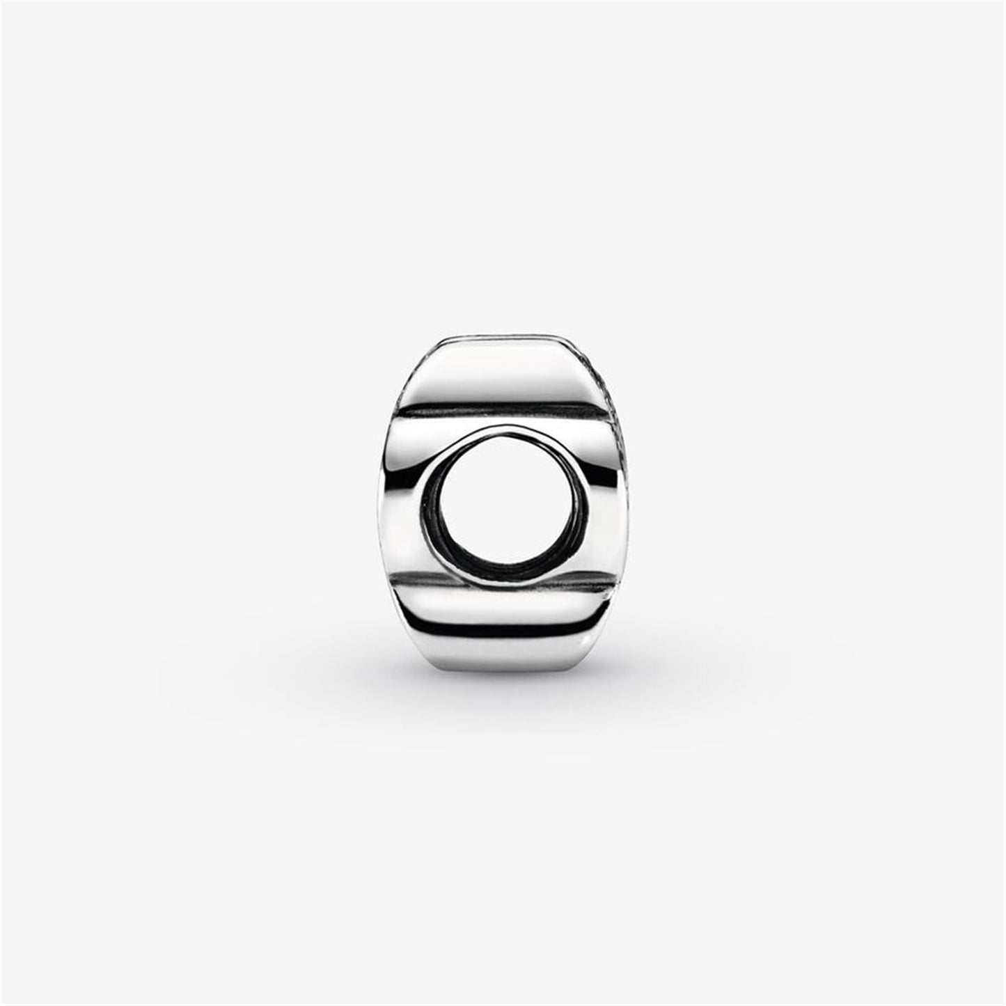 925 sterling silver Sparkling Paw Print Charm