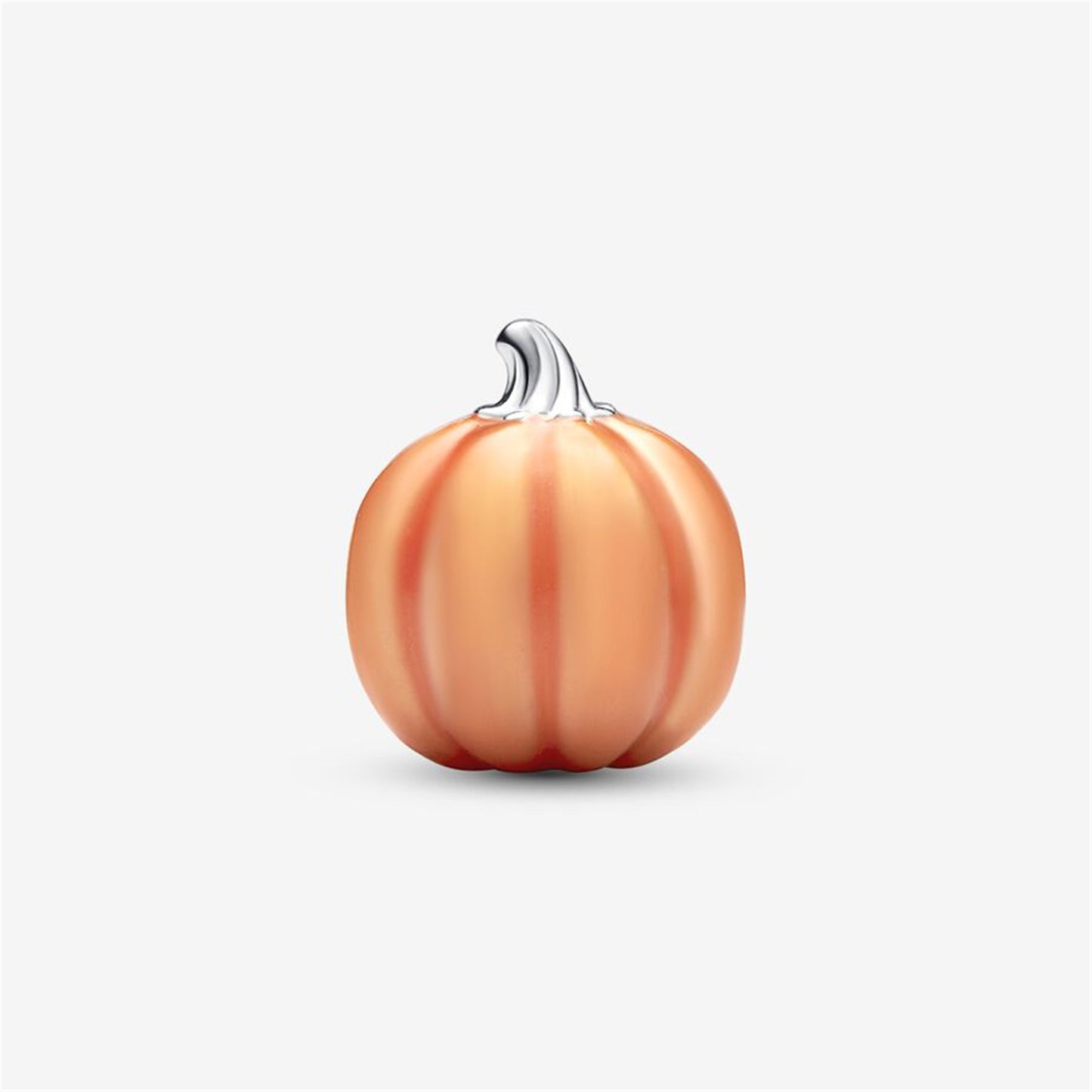 S925 Sterling Silver Glow-in-the-dark Spooky Pumpkin Charm