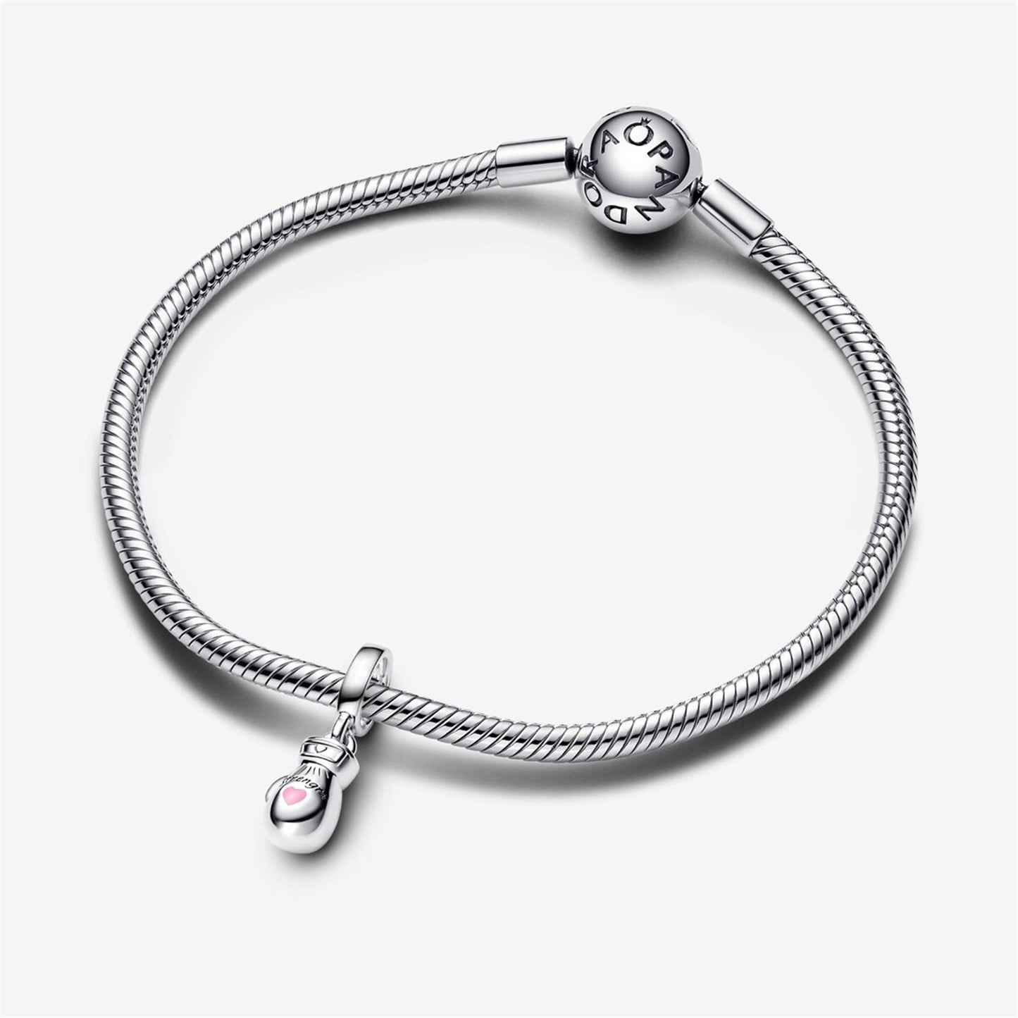 S925 Sterling Silver Boxing Glove Dangle Charm