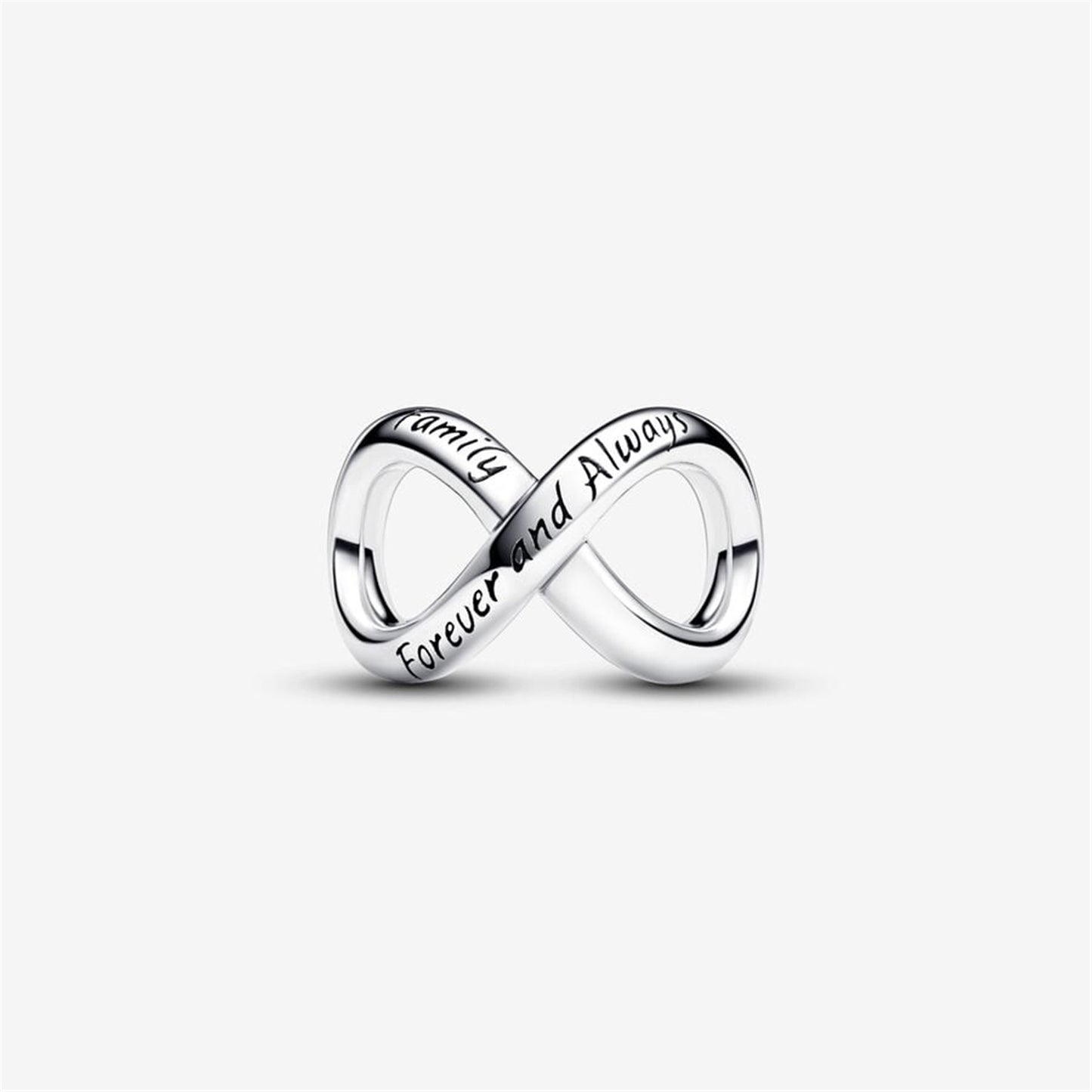 S925 Sterling Silver Forever & Always Infinity Charm