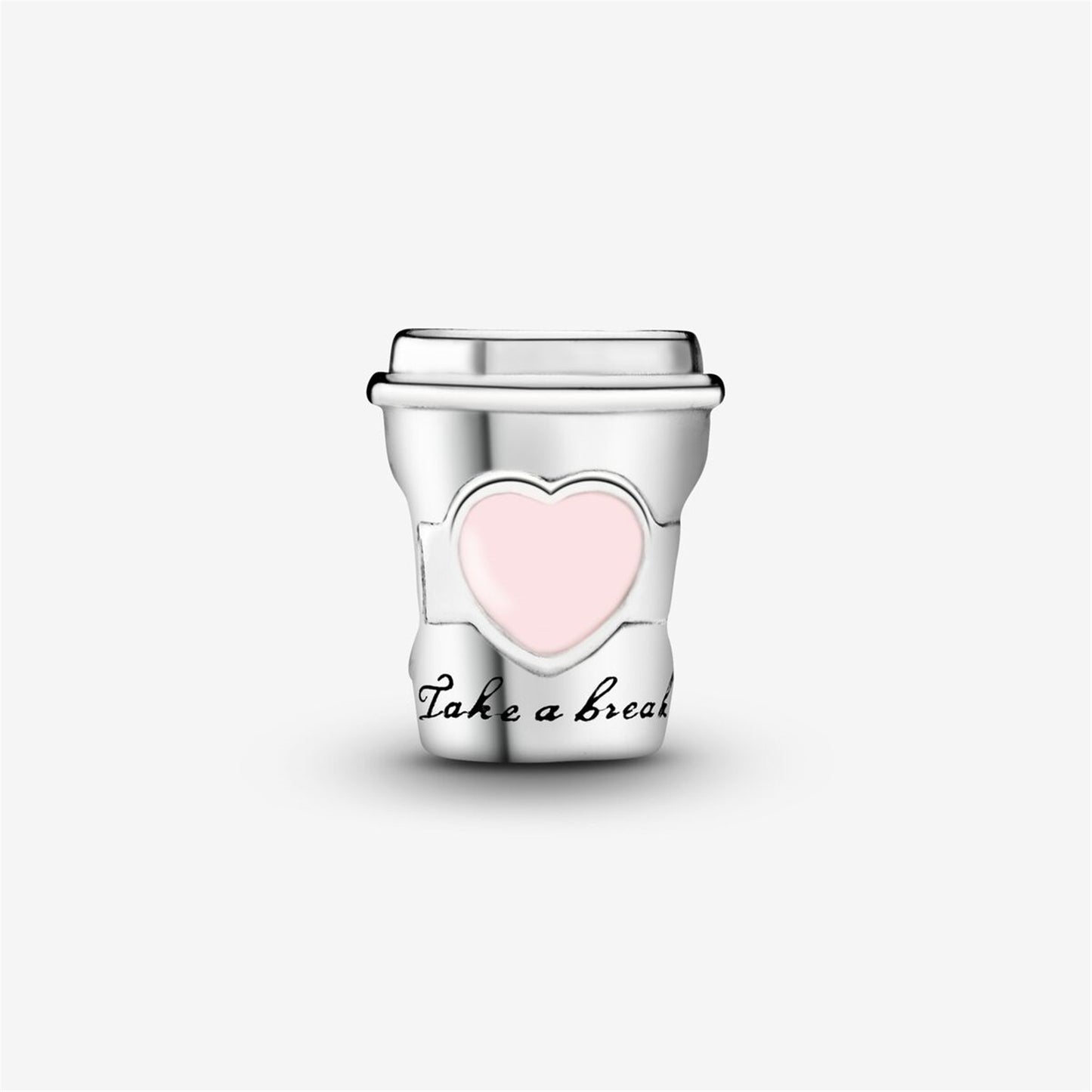 S925 sterling silver Take a Break Coffee Cup Charm