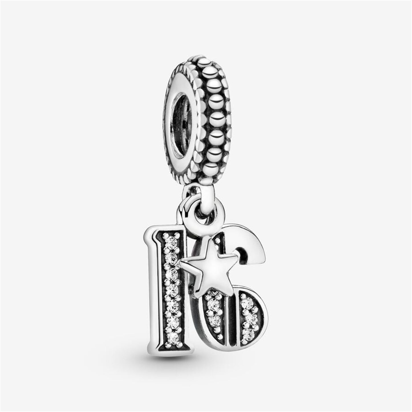 S925 Sterling Silver 16th Celebration Charm