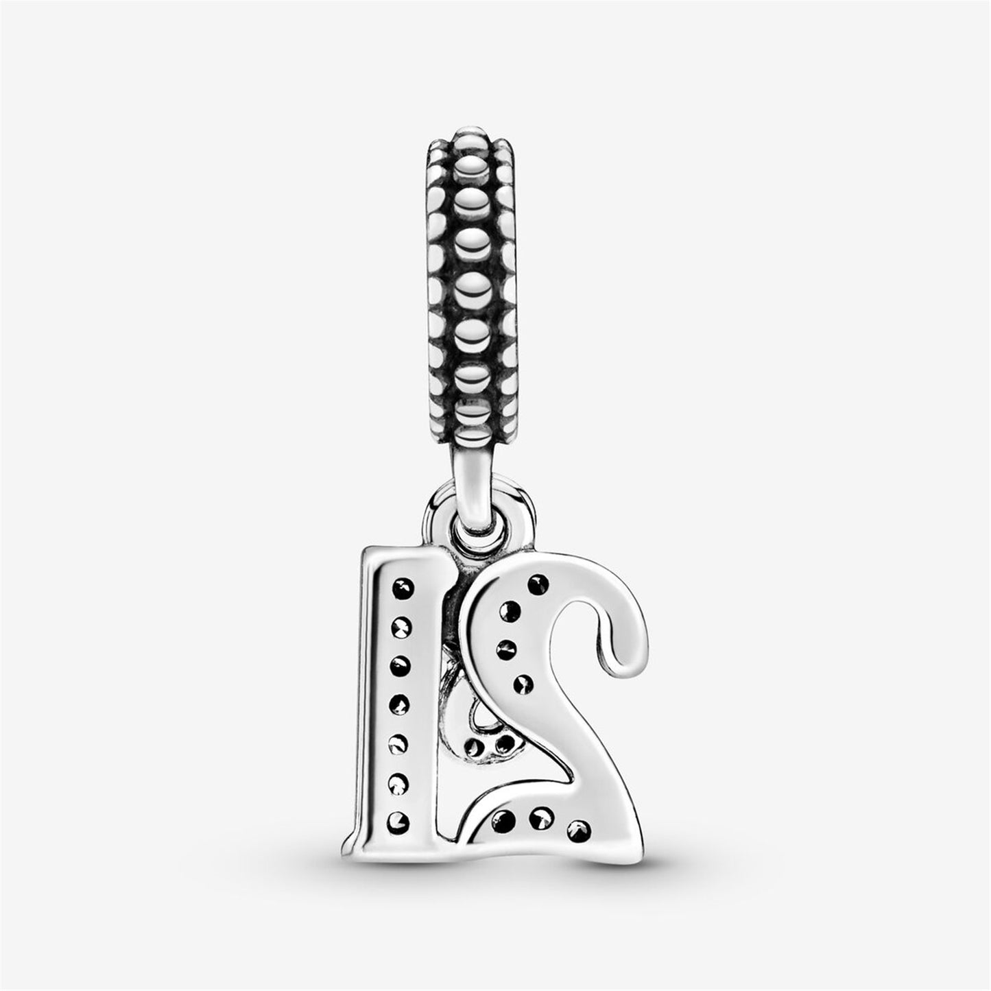 S925 Sterling Silver 21st Celebration Dangle Charm