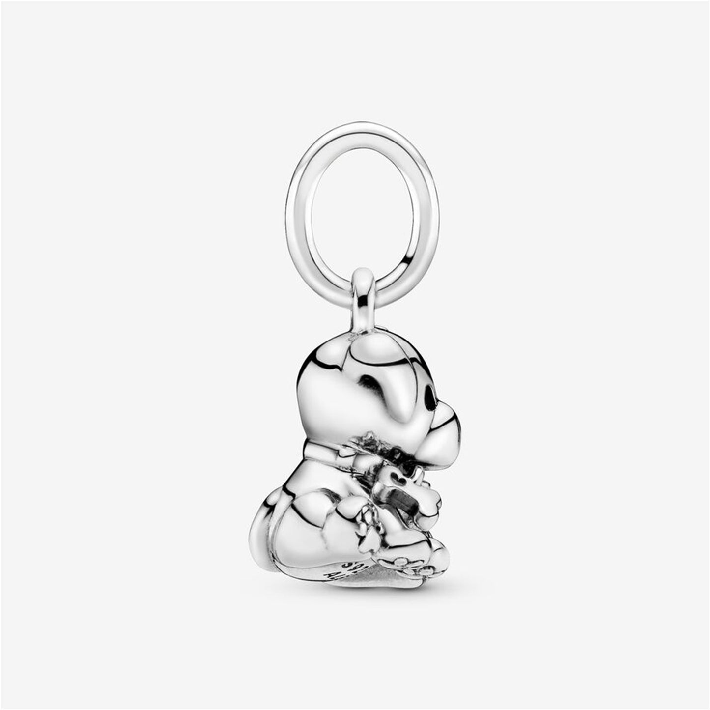 S925 Sterling Silver Labrador Puppy Dog Dangle Charm