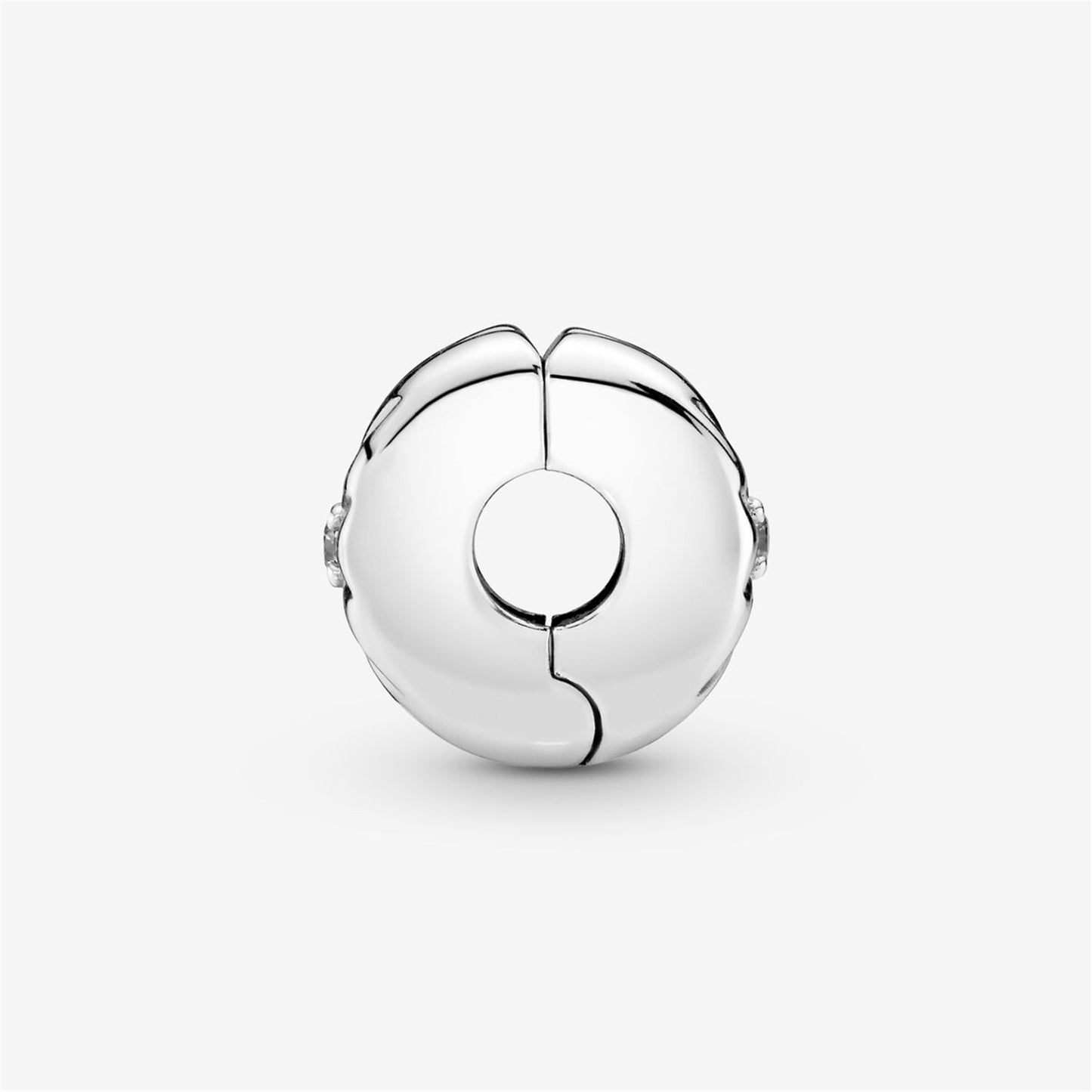 S925 sterling silver Sparkling Sunburst Clip Charm