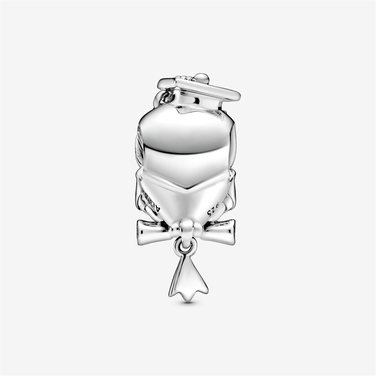 S925 sterling silver Wise Owl Graduation Charm