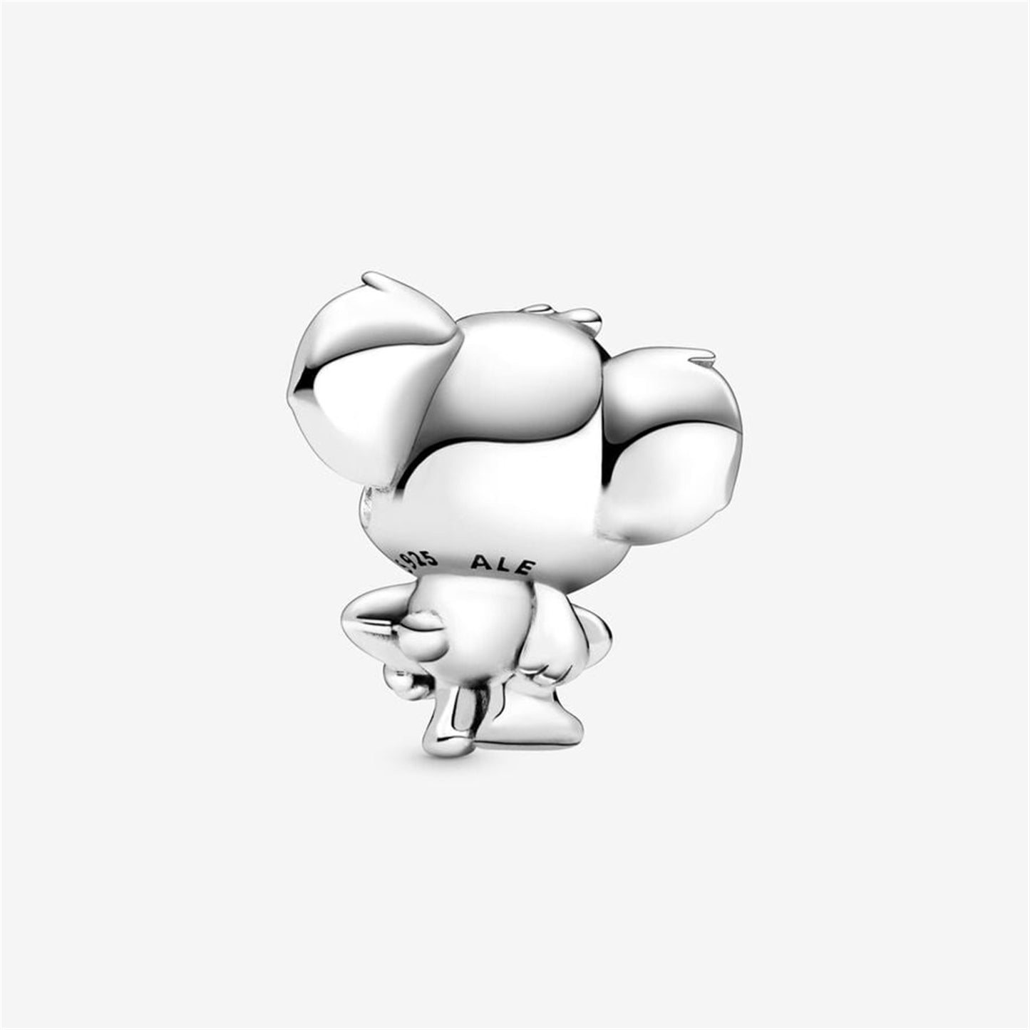 S925 Sterling Silver Surfing Koala Charm