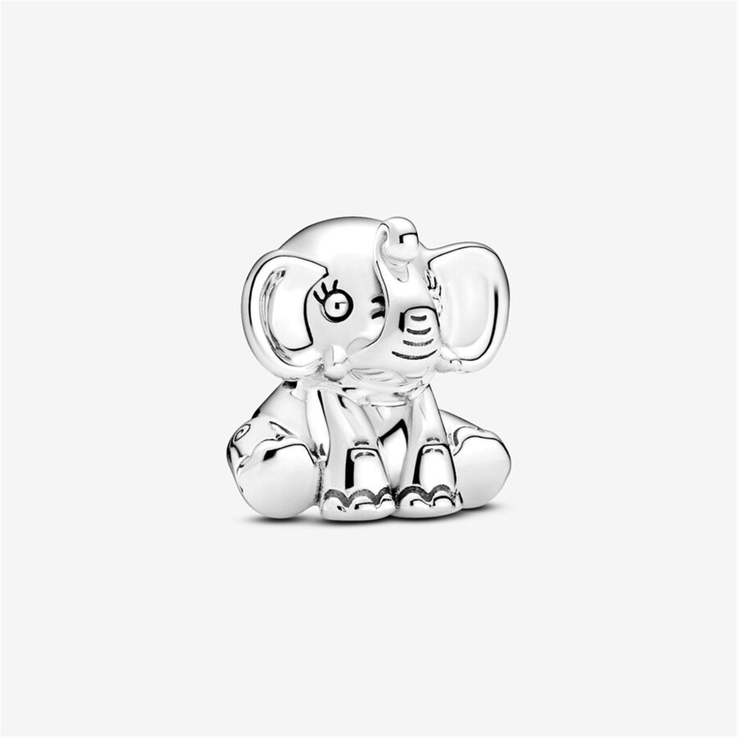S925 Sterling Silver Ellie the Elephant Charm