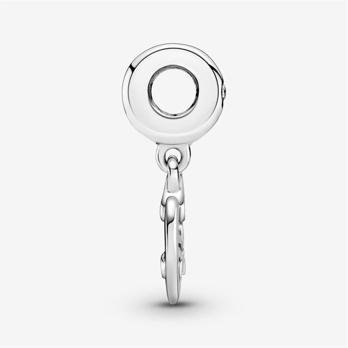 S925 Sterling Silver Friends Forever Heart Dangle Charm