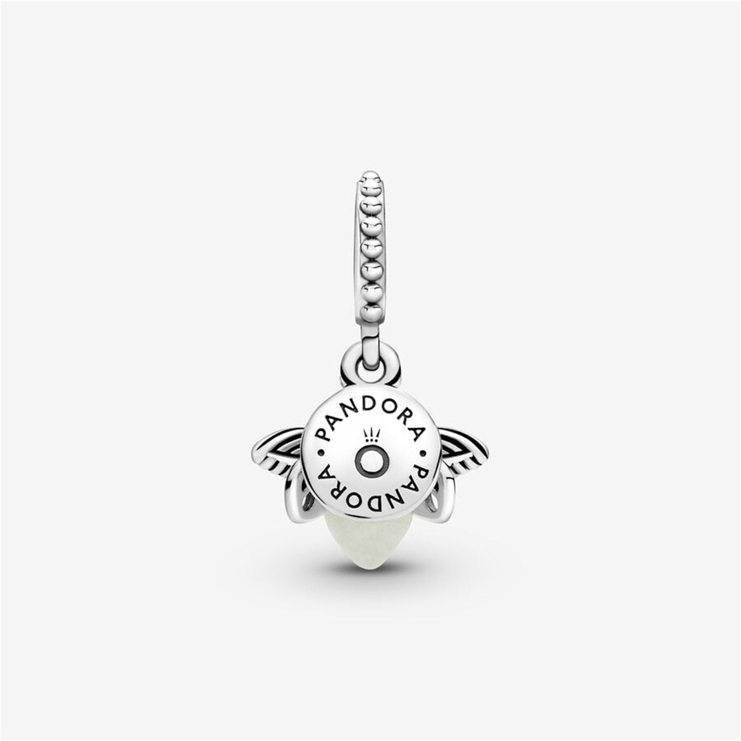 S925 sterling silver Glow-in-the-dark Firefly Dangle Charm