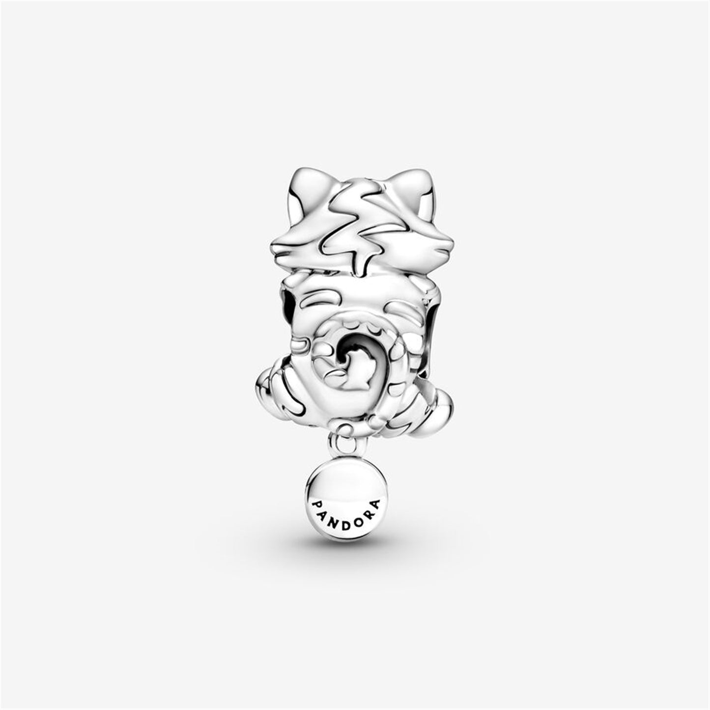 S925 Sterling Silver Kitten & Yarn Ball Charm