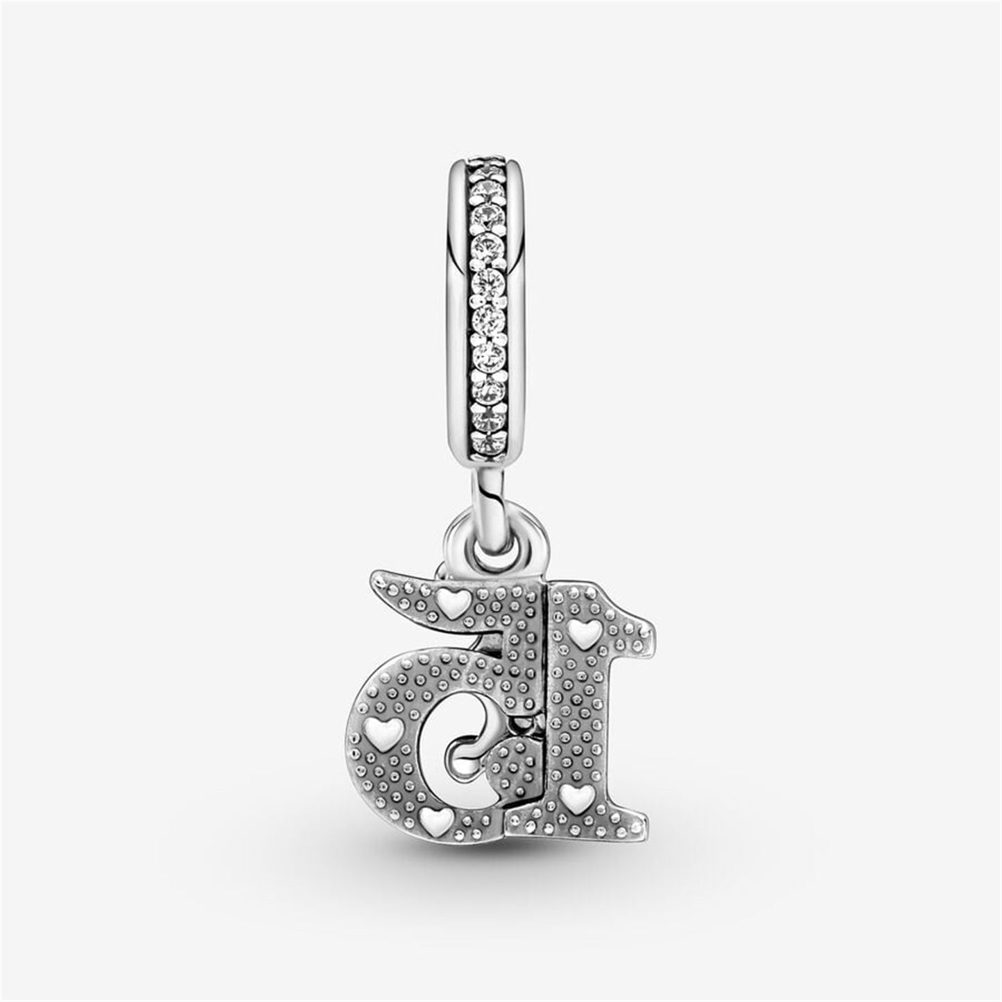S925 Sterling Silver 15th Birthday Dangle Charm