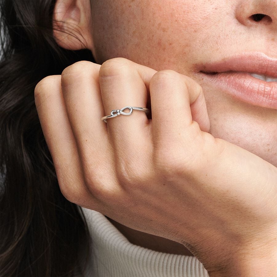 925 sterling silver Infinity Knot Ring