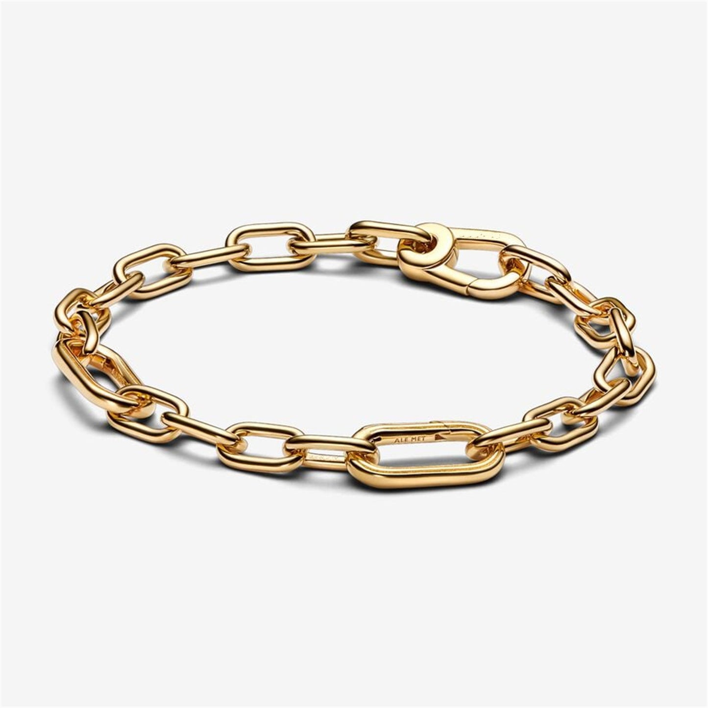 S925 Sterling Silver ME Small-Link Chain Bracelet