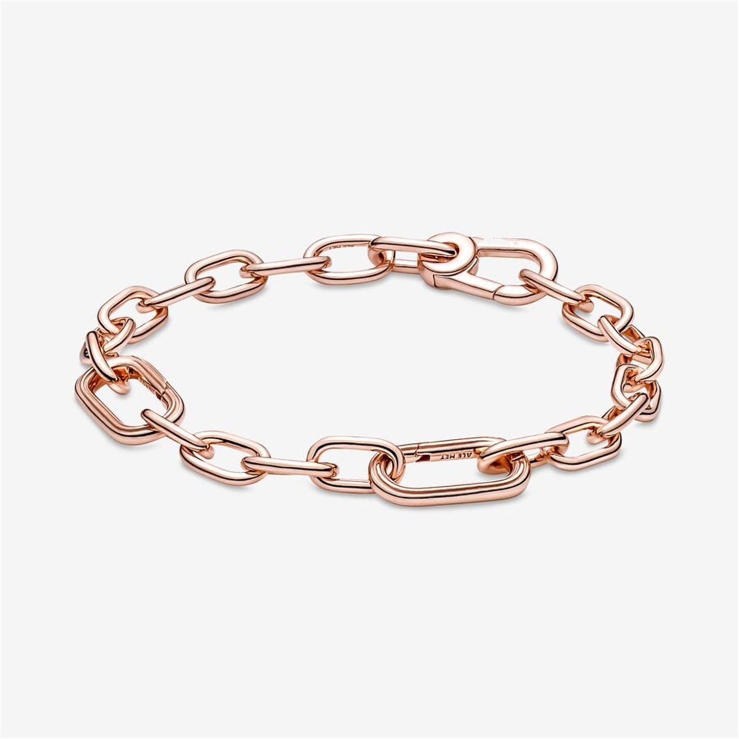 S925 Sterling Silver ME Small-Link Chain Bracelet