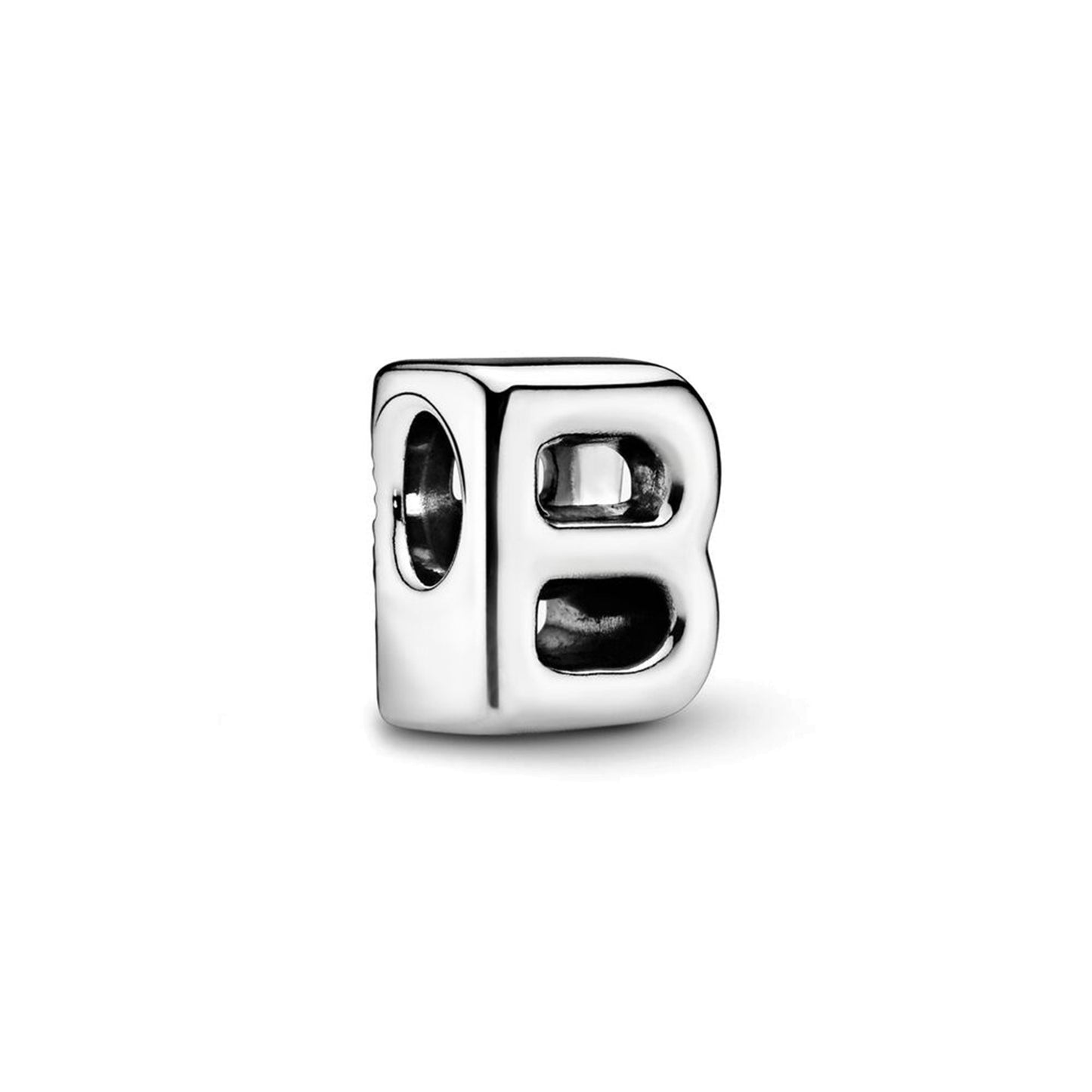 925 Silver Letters Bead 26 English Letters Charm