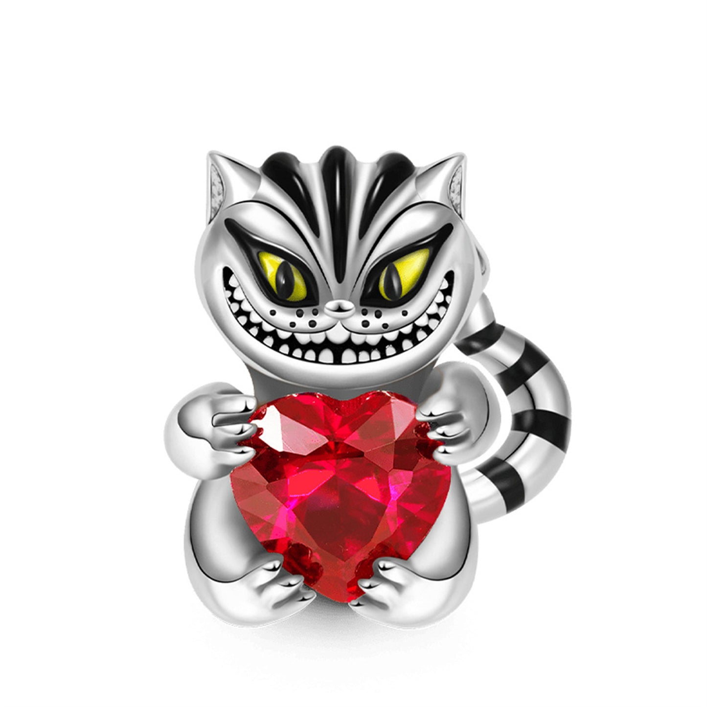 925 Sterling silver Salamander animal Embrace Series Beaded Charm