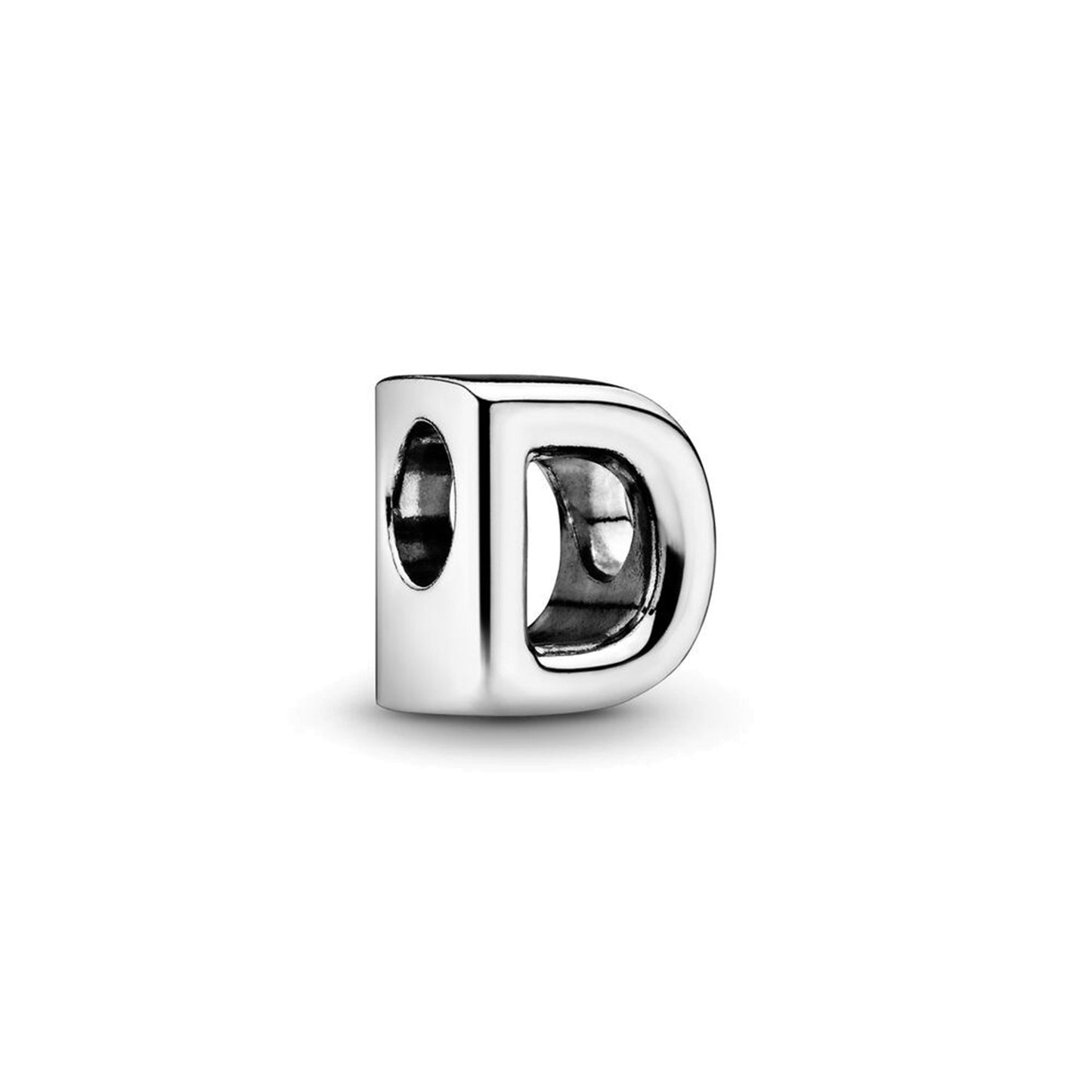 925 Silver Letters Bead 26 English Letters Charm