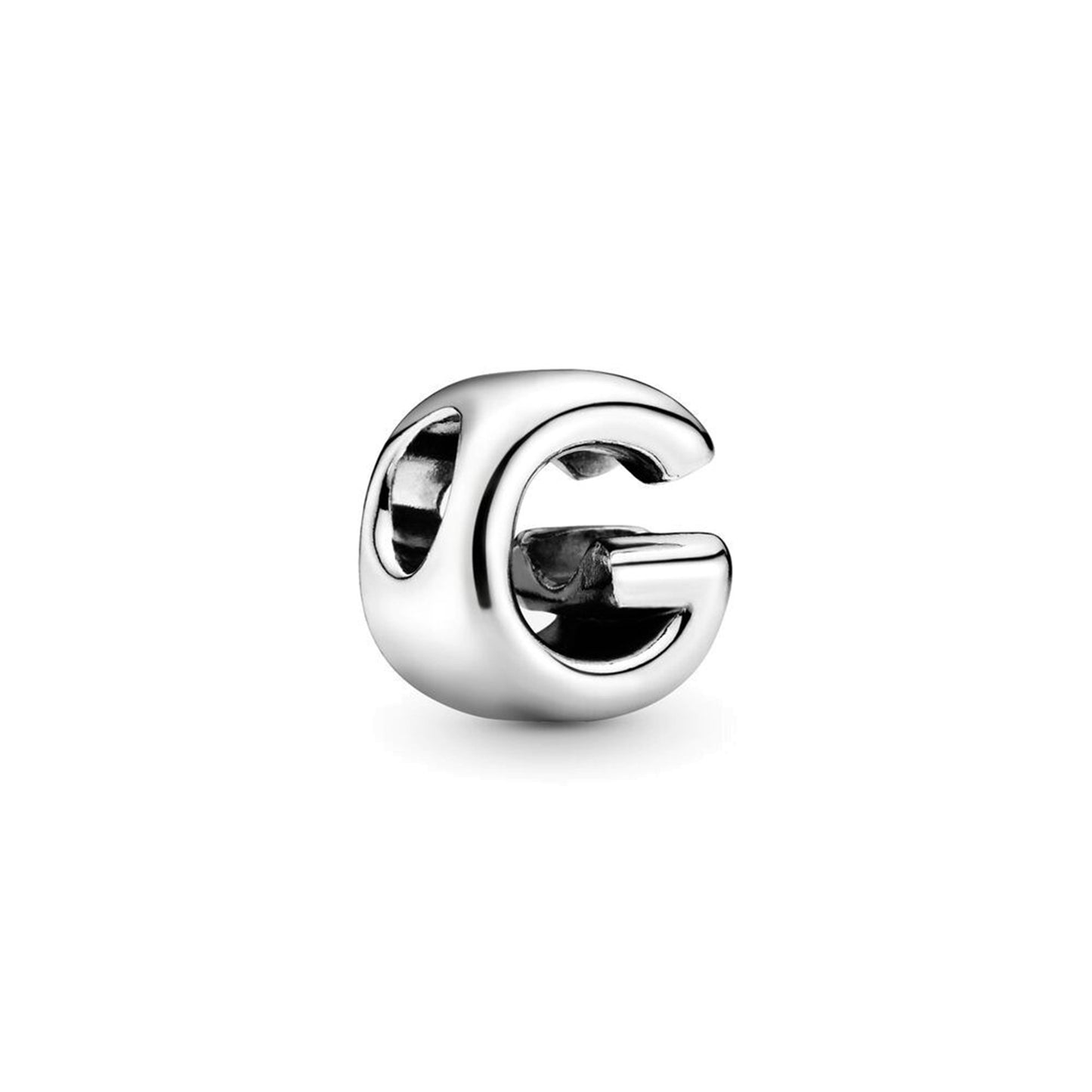 925 Silver Letters Bead 26 English Letters Charm