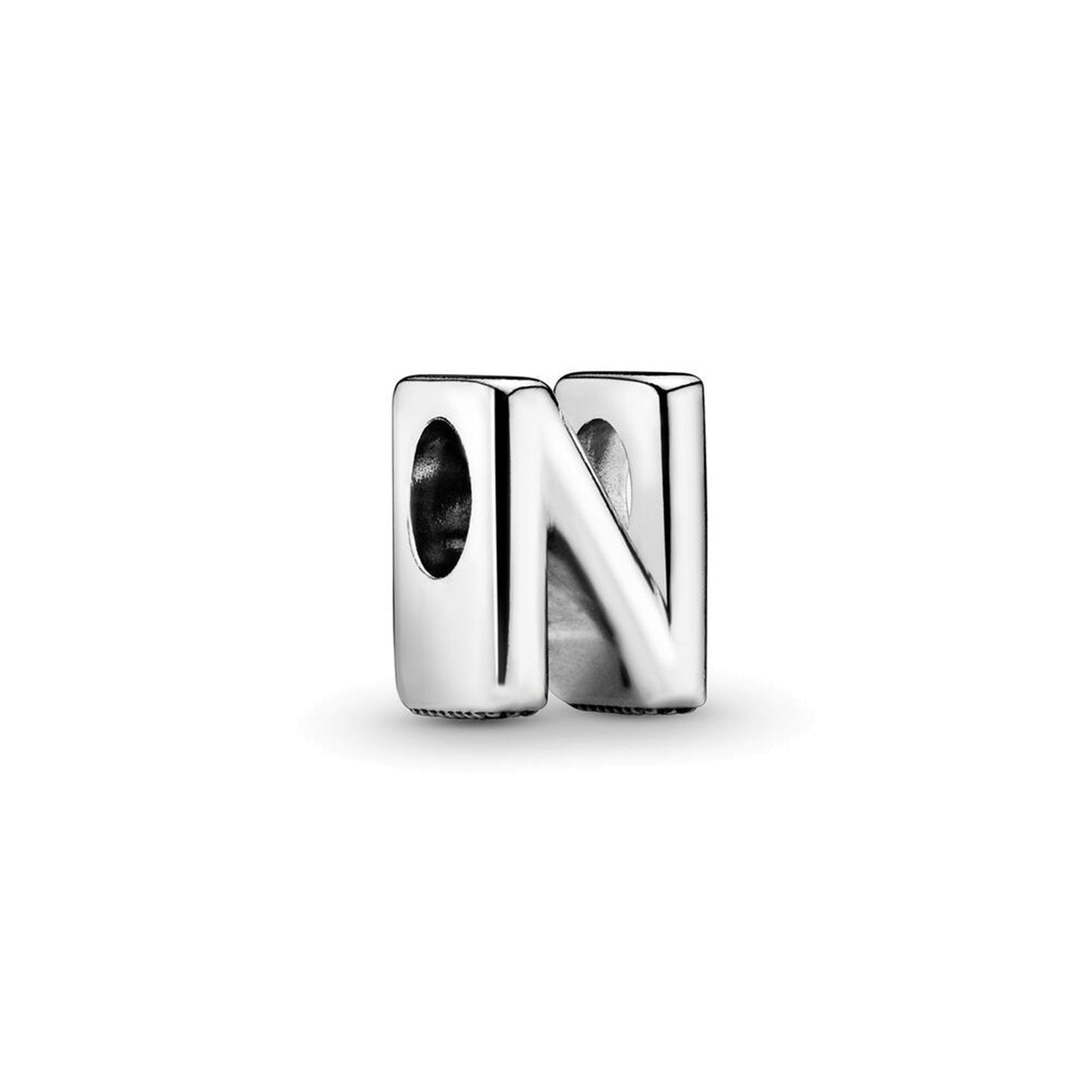 925 Silver Letters Bead 26 English Letters Charm