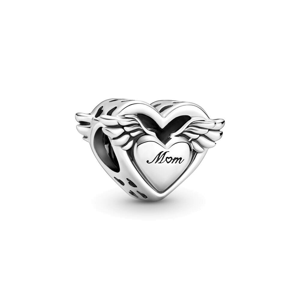 Family Expresses Love Mother Daughter Heart Charms