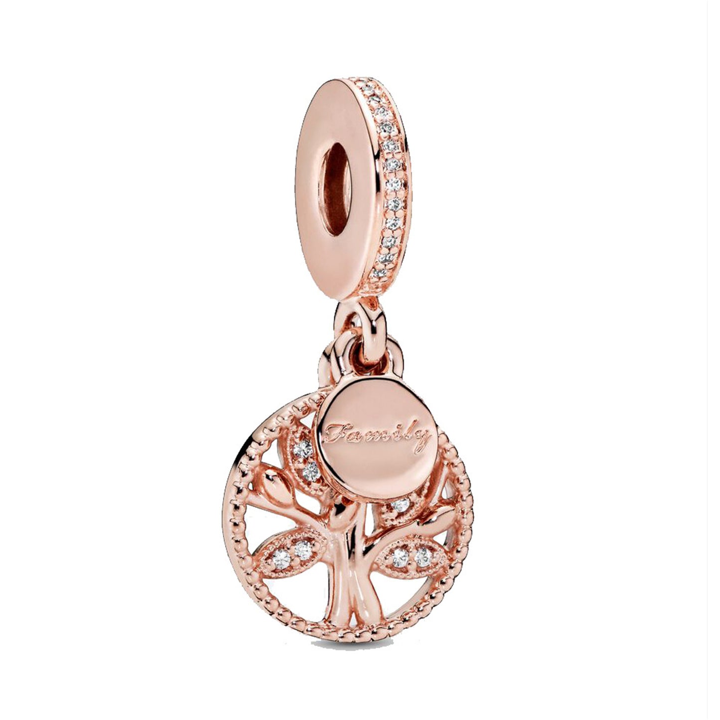 S925 Sterling Silver Family Pendant Series Charm