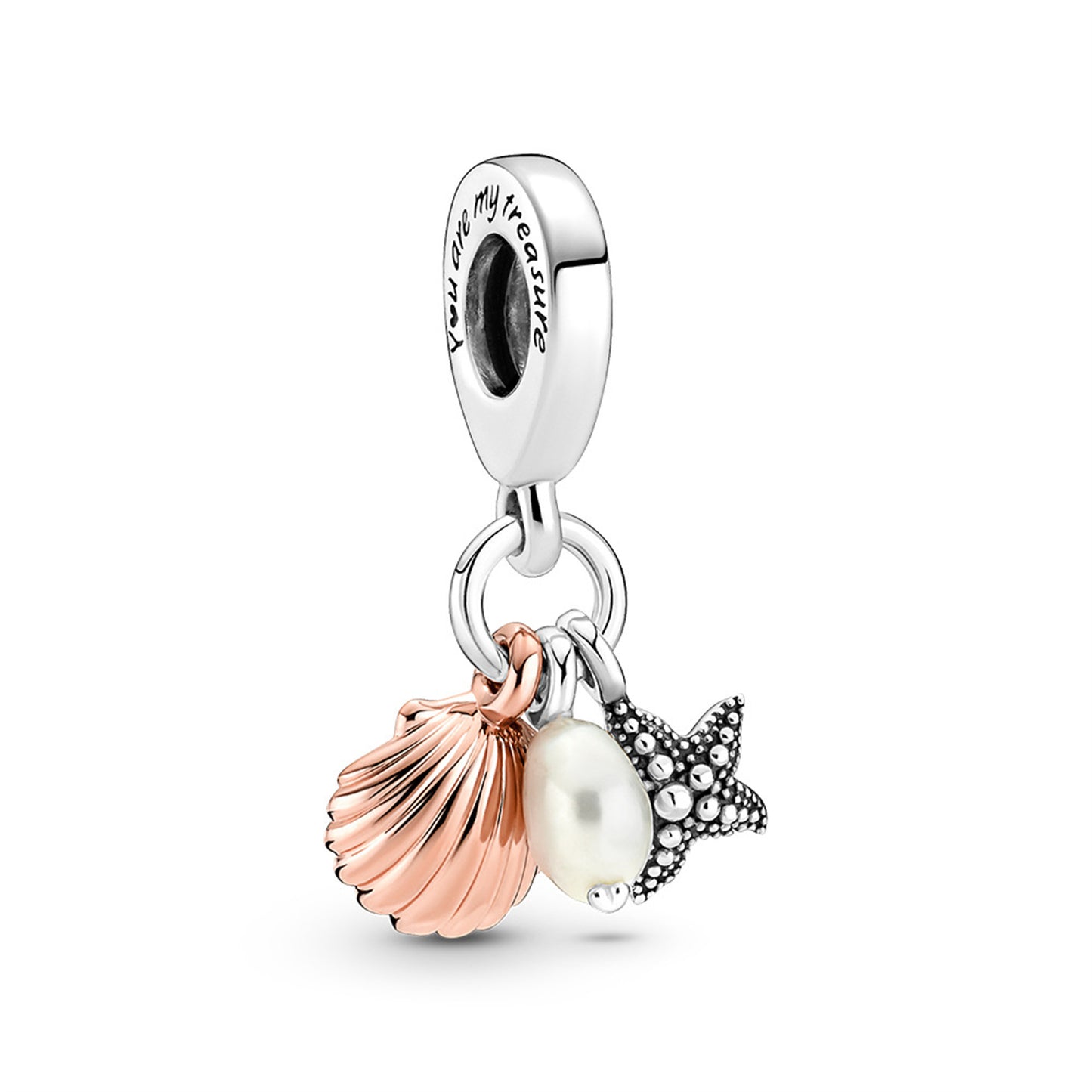 S925 Sterling Silver Cute Ocean Pendant Series Charm
