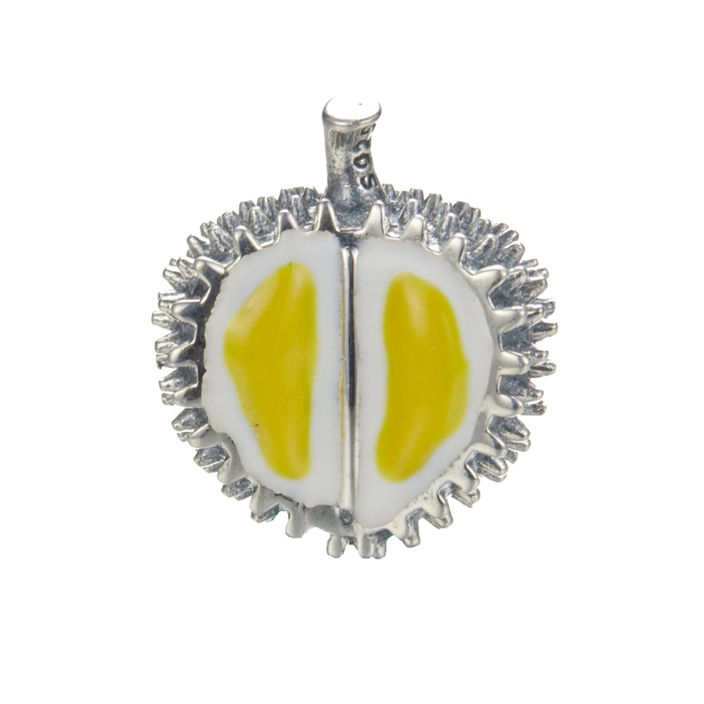 S925 Sterling Silver Fruit Pomegranate Beaded Series Charm