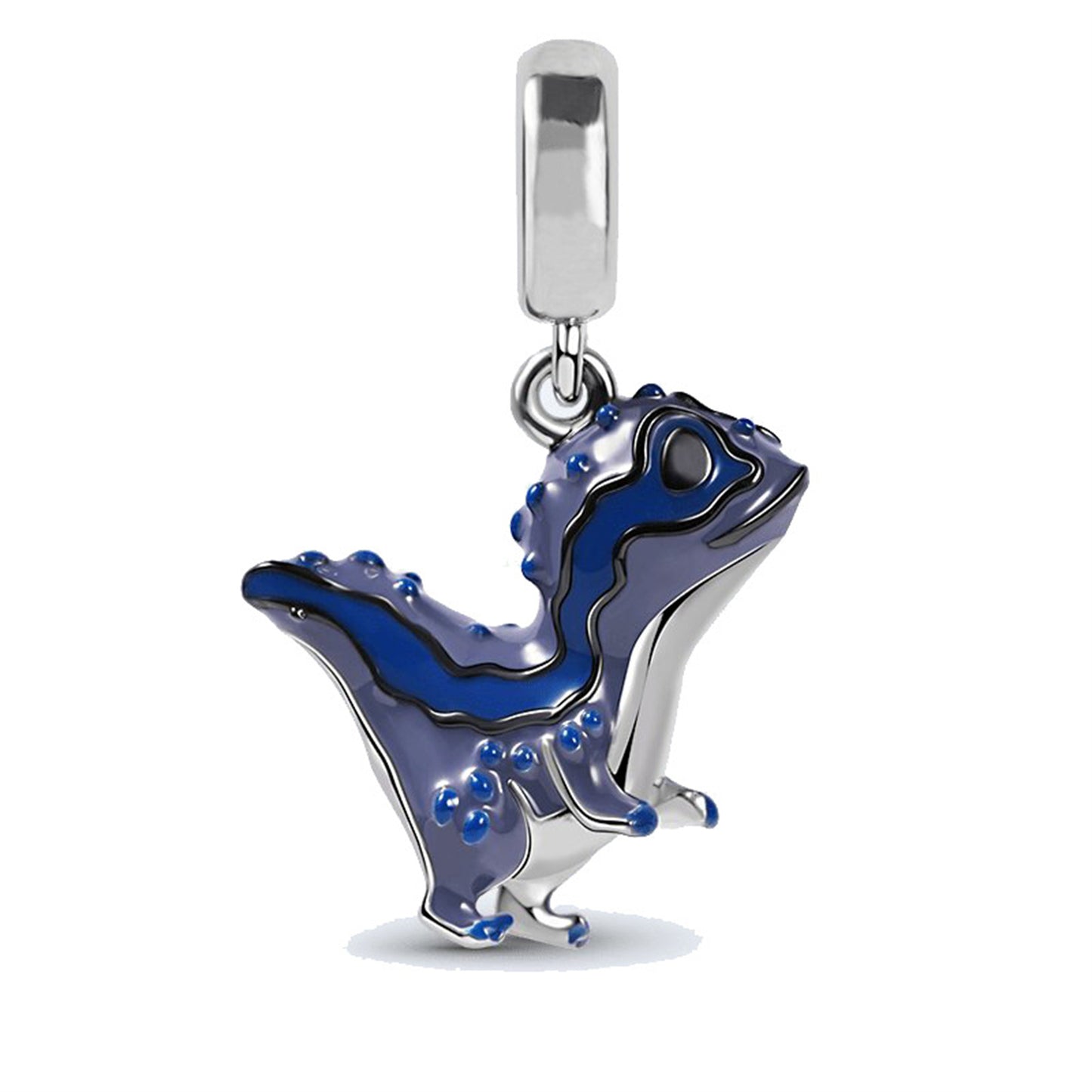 S925 Sterling Silver Cute Animal Fox Pendant Series Charm