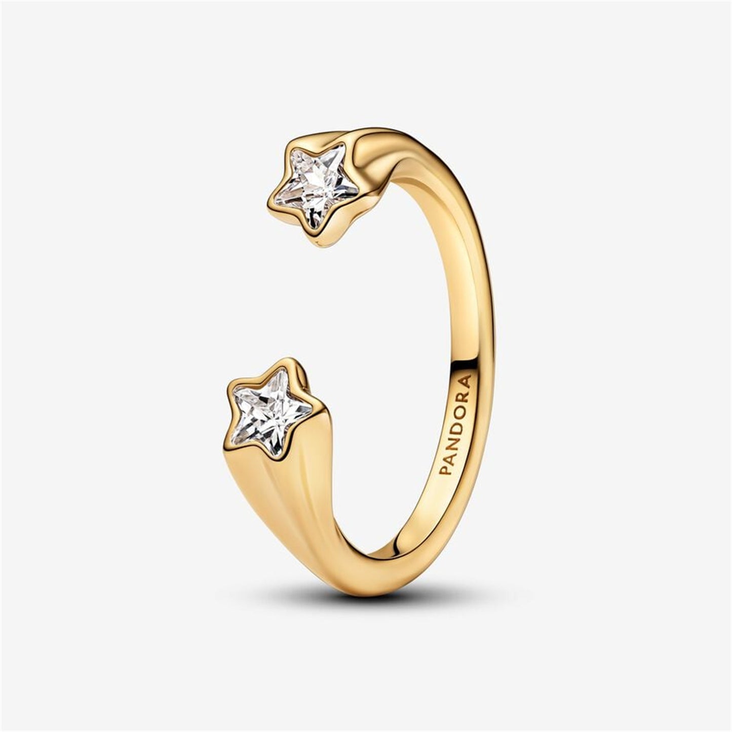 925 Sterling silver Shooting Stars Open Ring