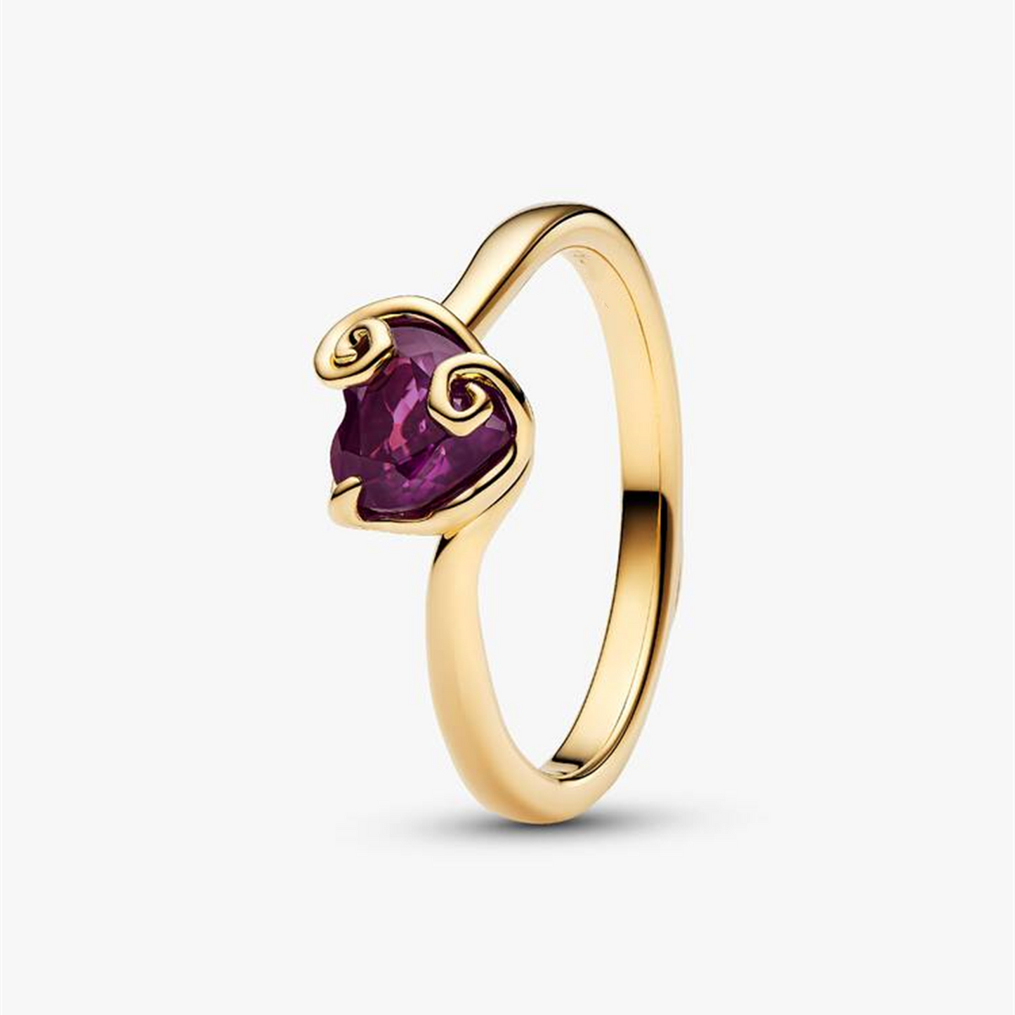 S925 Sterling Silver Nightmare Before Christmas Sally Purple Heart Ring,Gorgeous Jewelry