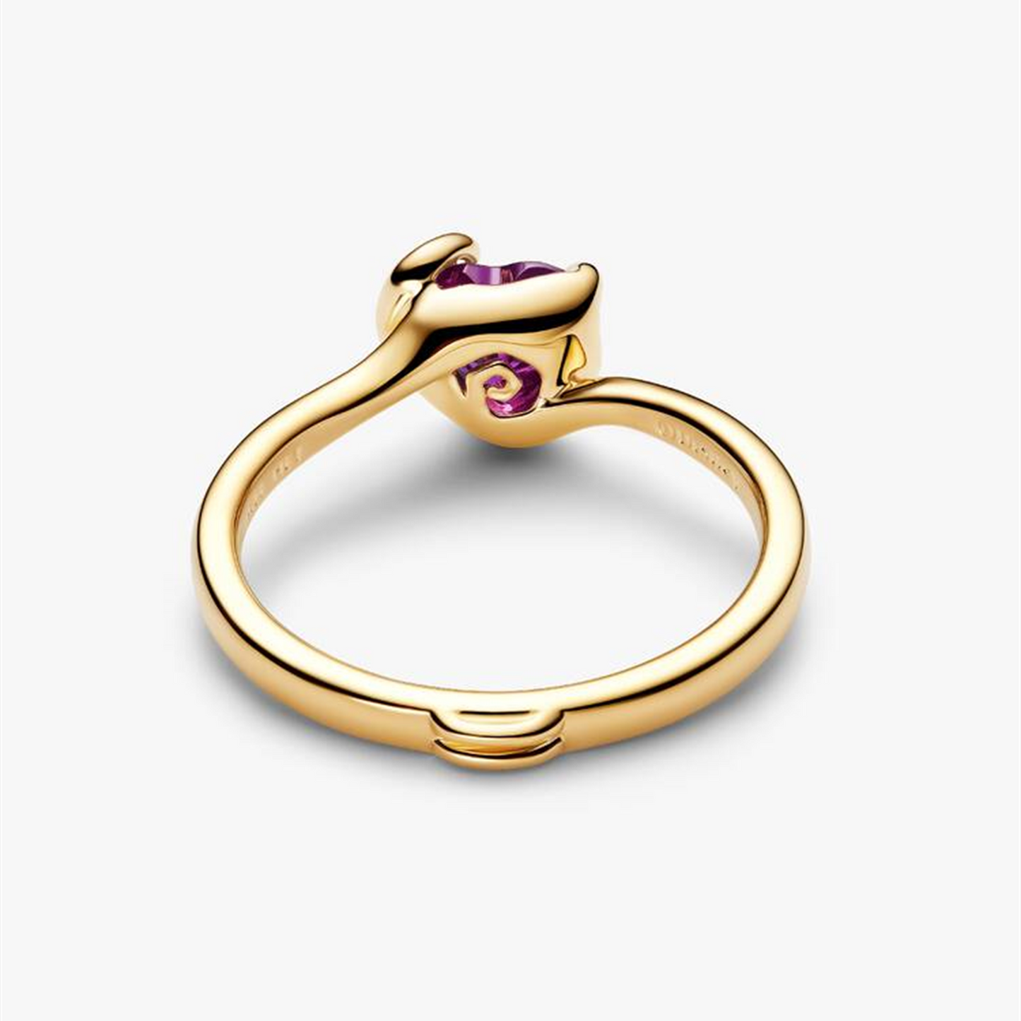 S925 Sterling Silver Nightmare Before Christmas Sally Purple Heart Ring,Gorgeous Jewelry