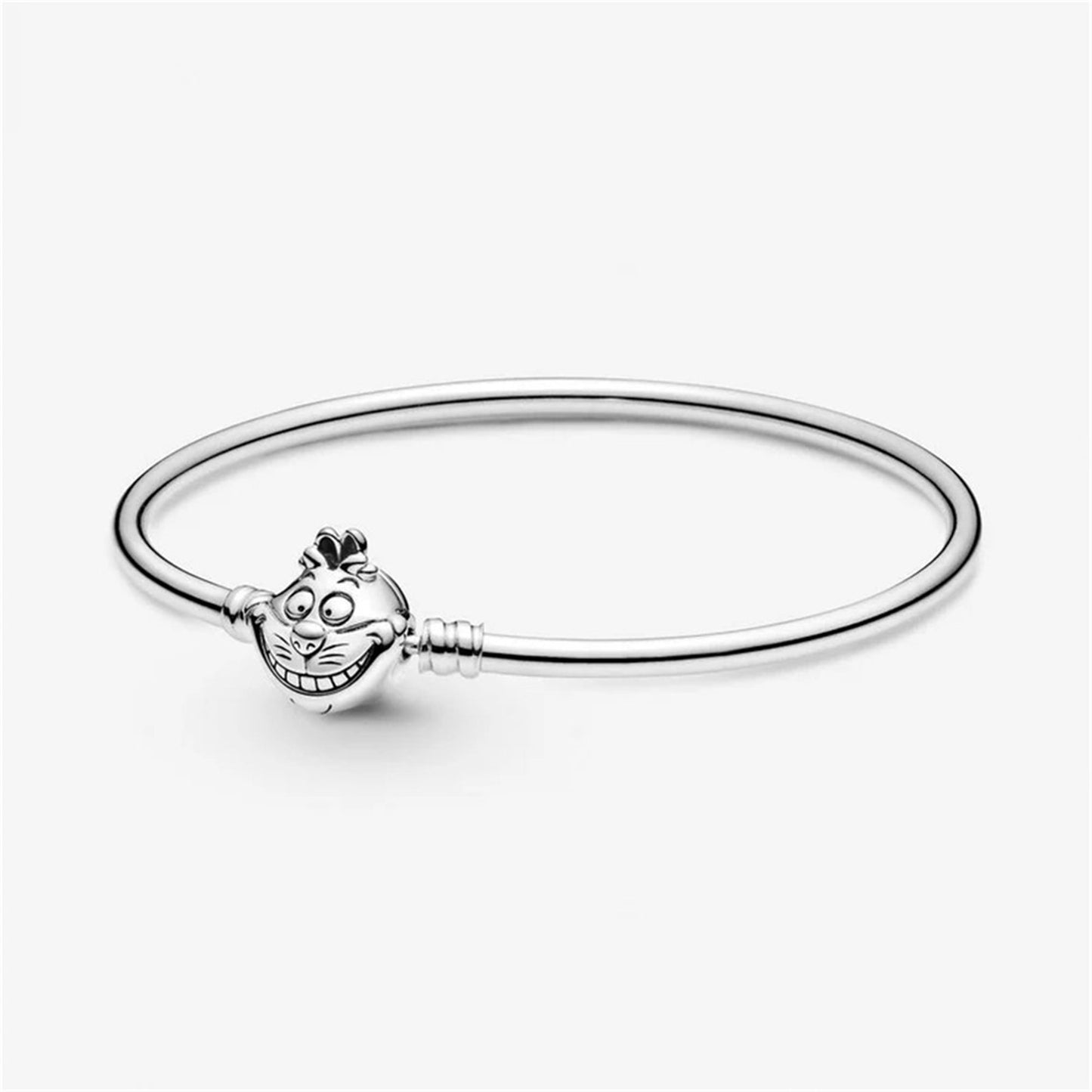 S925 sterling silver Moments Dainty Bangle